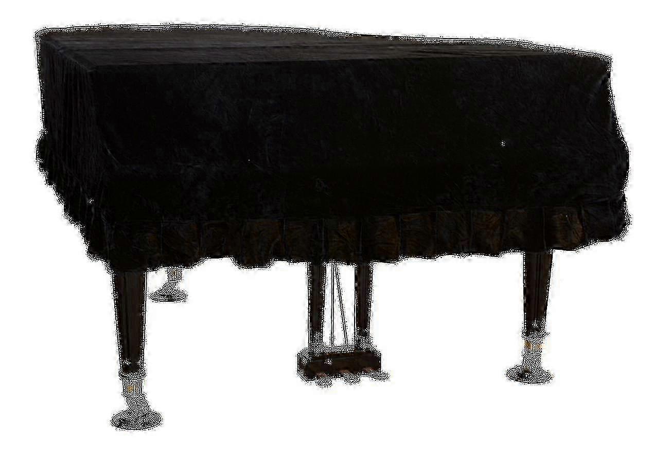 Copripianoforte antiaderente in velluto per pianoforte a coda, antistatico e resistente