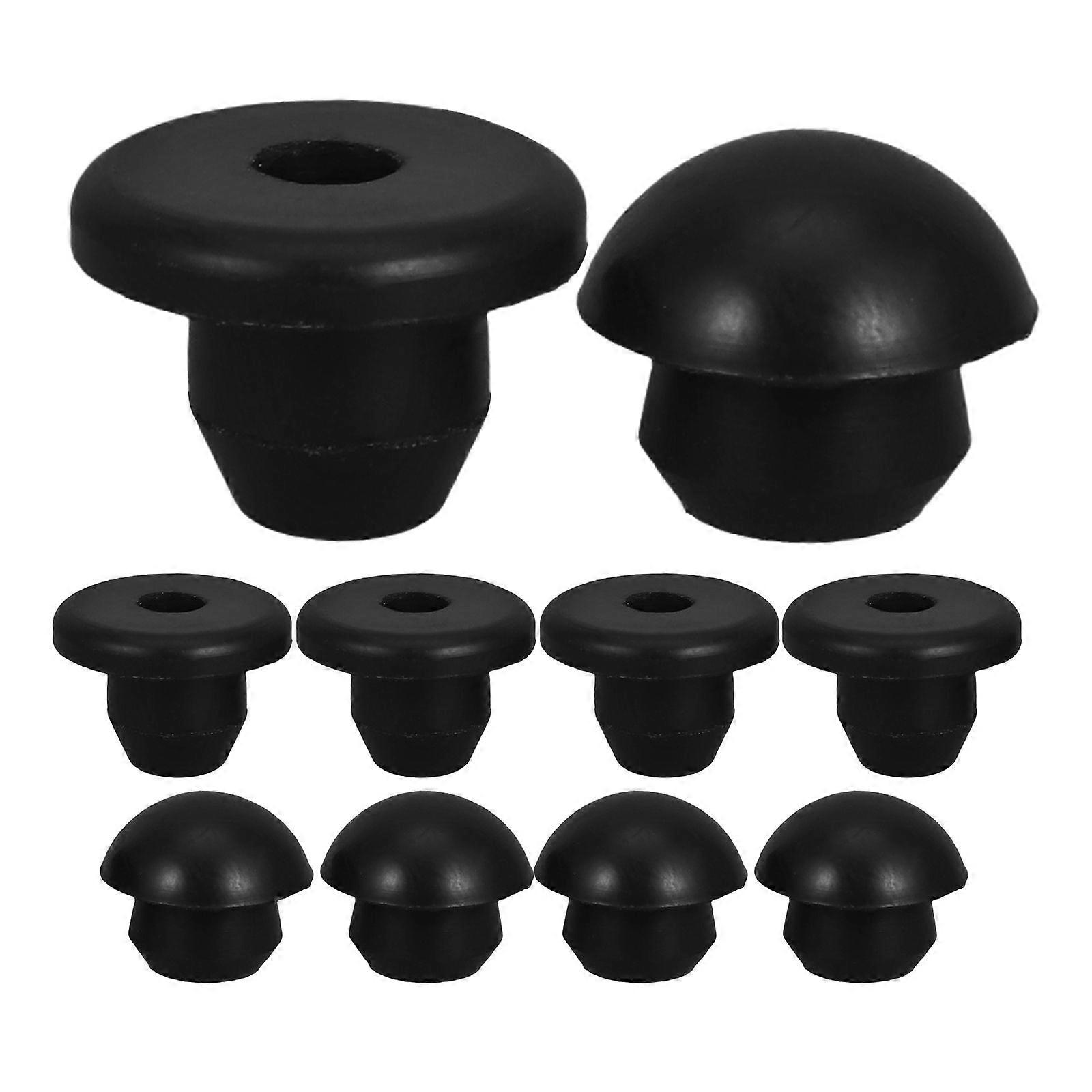 10pcs Rubber Jack Plugs Oil Filler Plug Floor Bottle Jack Plug Replacement Floor Jack Plugs