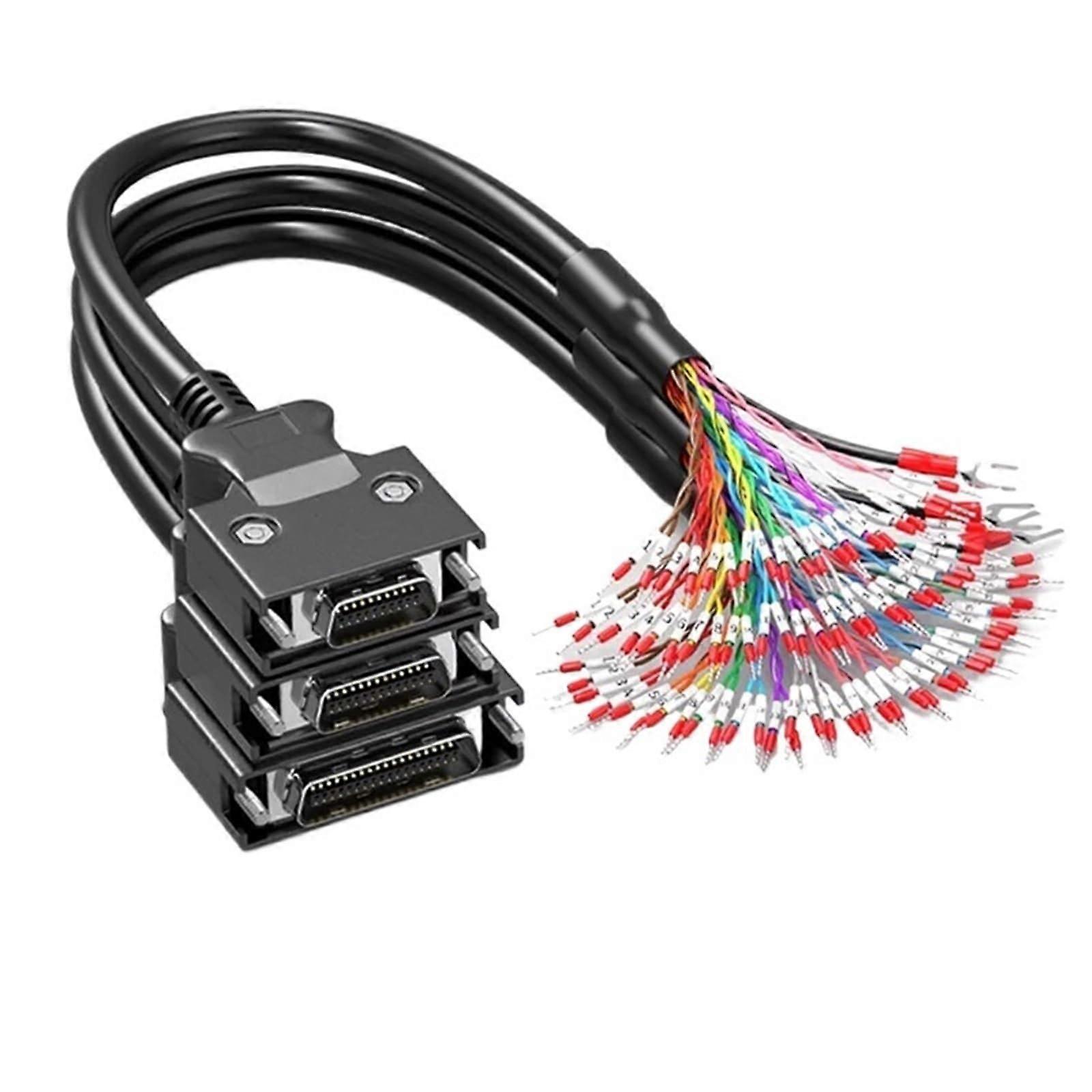 SCSI Servo Connection Cable CN20/26/36/50, Industrial, Pressure Terminal, Single Connector, IO Signal, PLC Line, 26P, 1M