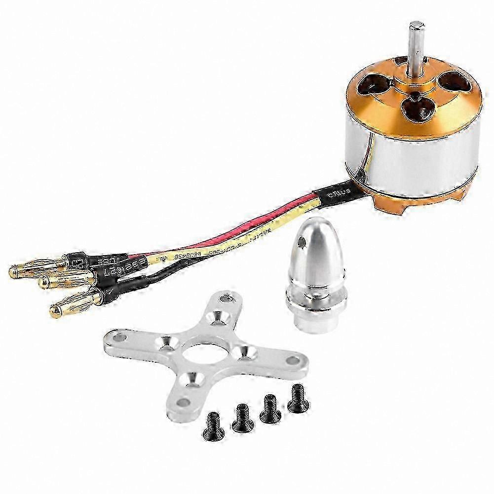 High-Performance Brushless Motor 2814 1000/1400KV for RC Fixed Wing Aircraft 3-4S Compatibility