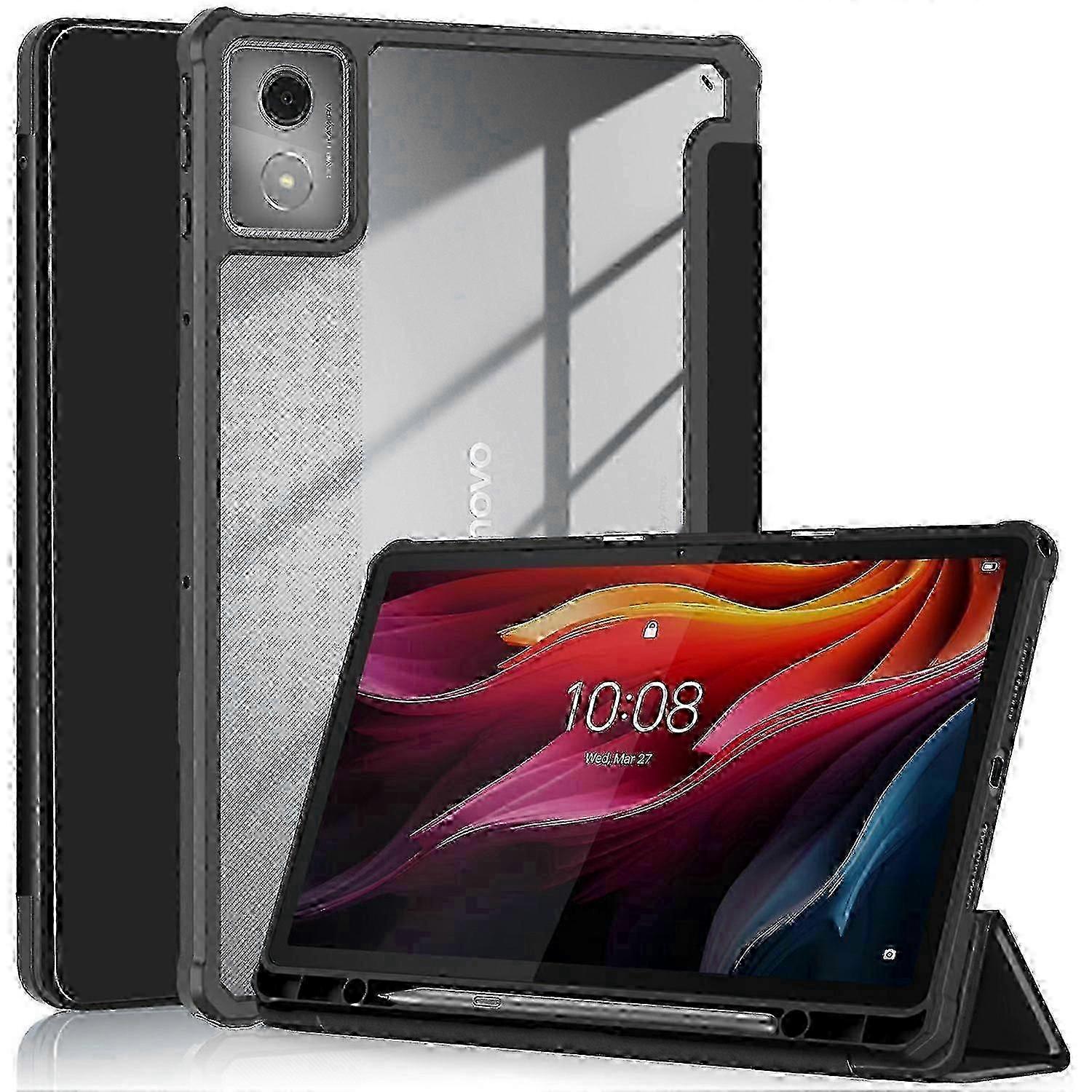 For Lenovo Tab K11 Plus Tb230xc Case Auto Sleep/wake Pu Leather Fli...