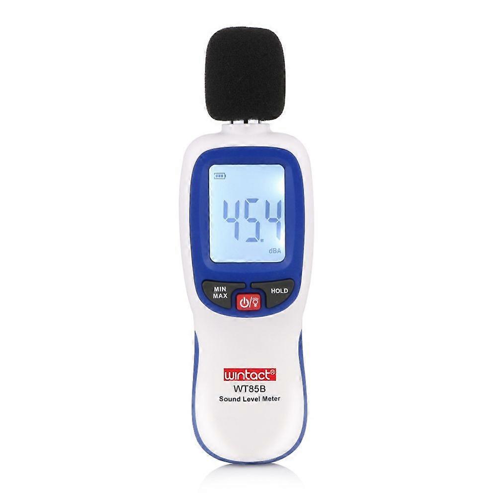 Wintact WT85B Sound Level Meter Digital Decibel Meter Digital Noise Meter Environmental Noise WT85B White