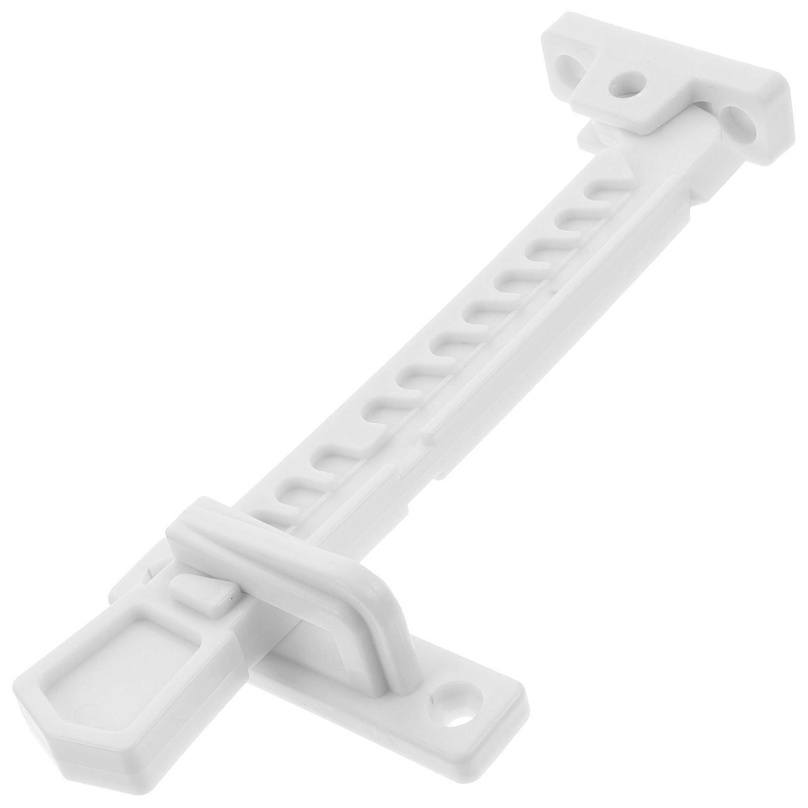 Window Security Bars Window Lock Windows Abs White for Child-Proof 1Set