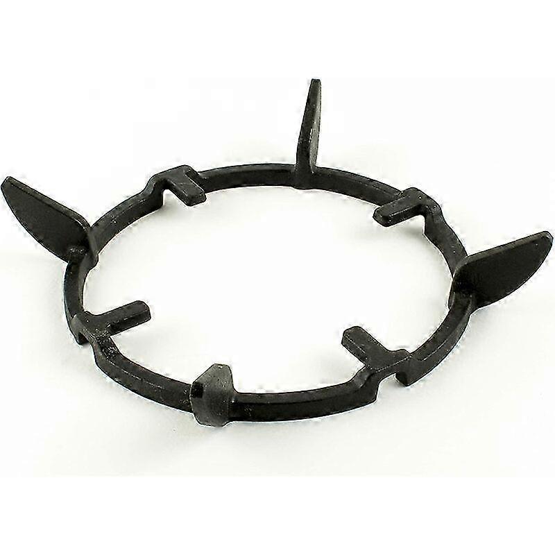 Cast iron adapter ring for Wok on gas hob, 23cm, black