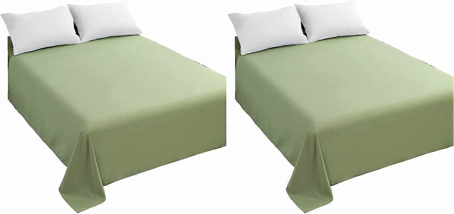 Top Sheet 2er Pack - 1500 Ultra-Soft Collection - knitterfrei, pflegeleicht