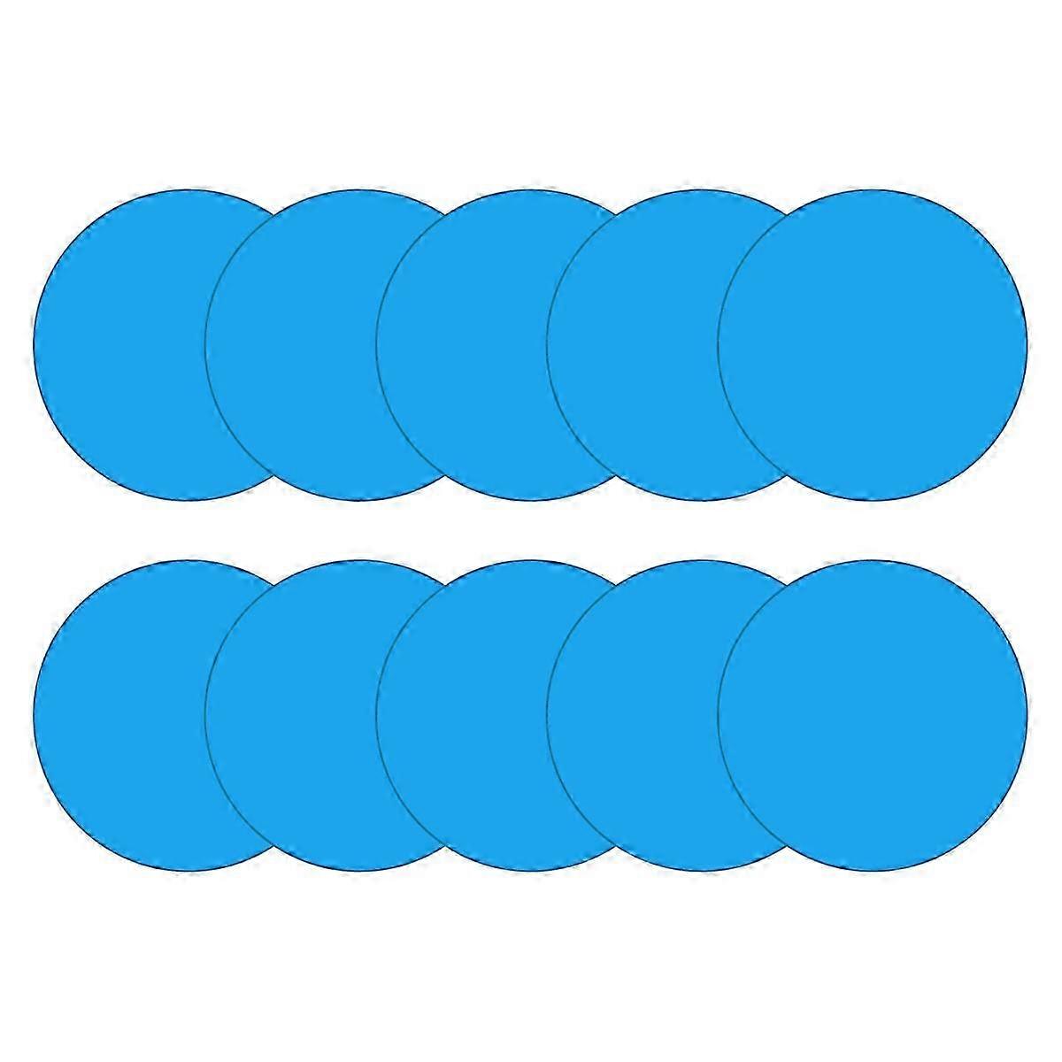 Self-Adhesive Repair Patches for Swimming Pools, Pack of 10 PVC