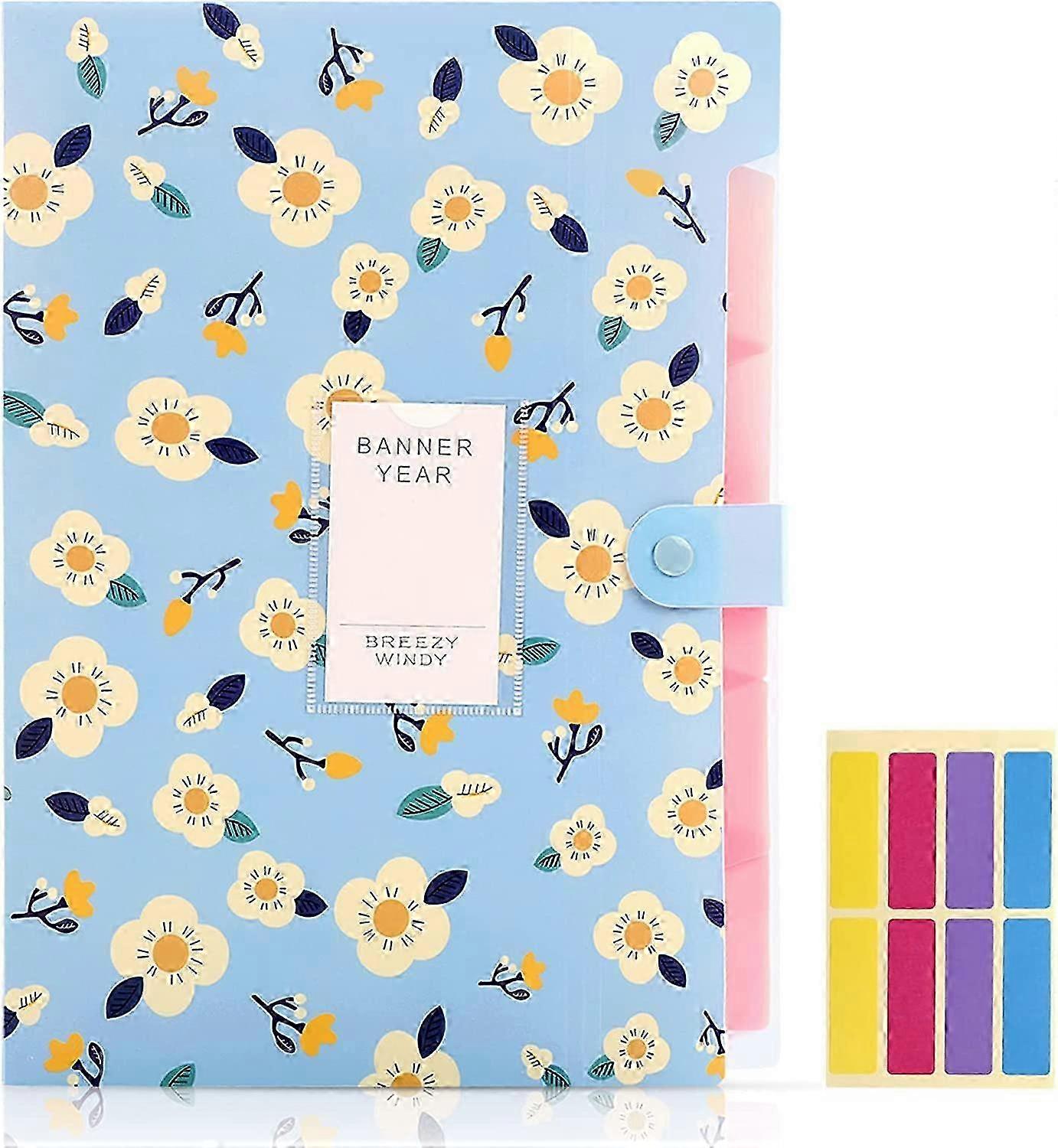 Expandable Expanding File,Expanding File Folder A4,Blue