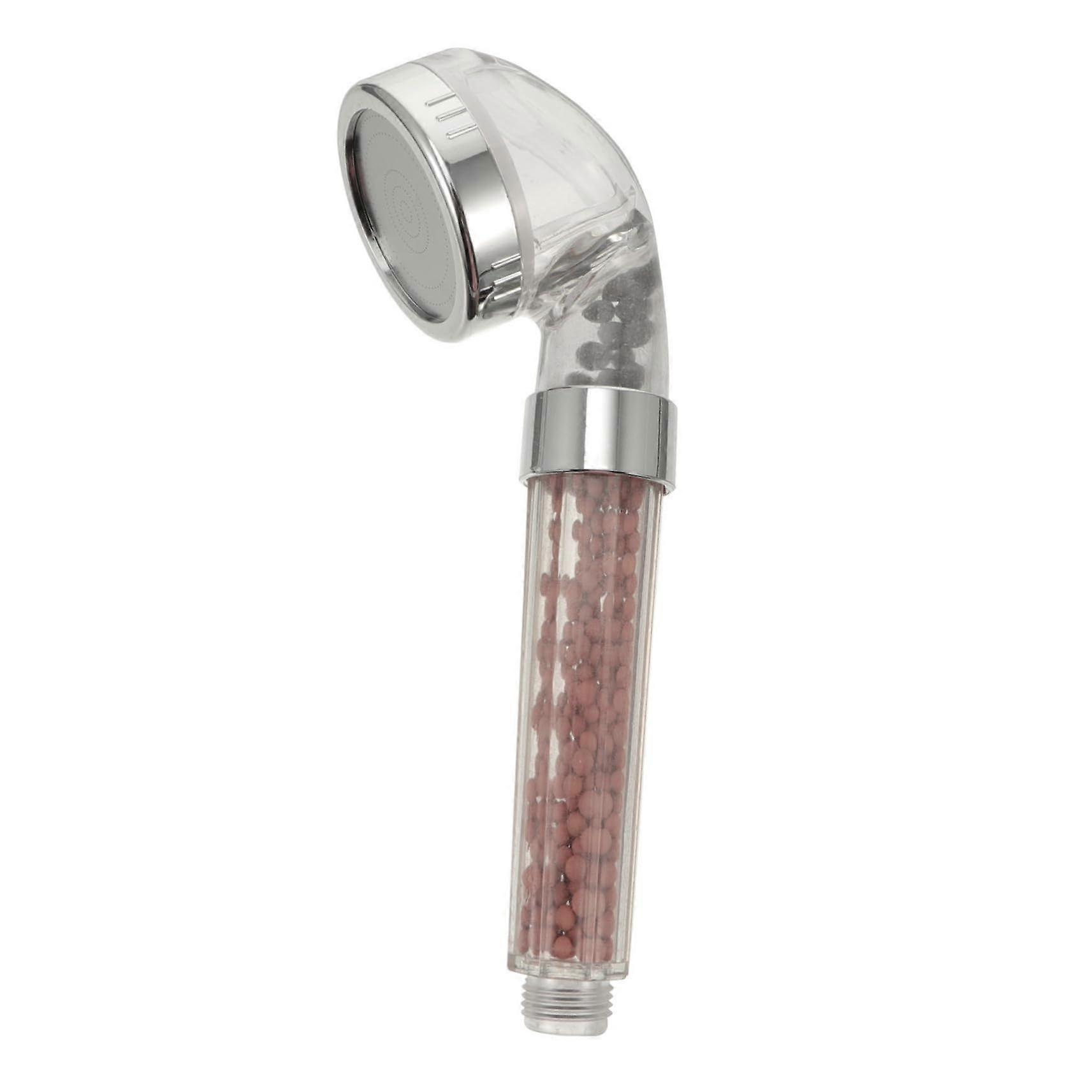 Handheld Shower Nozzle Mini Hole Design Pressure Boosting Soft Water Filter For Shower Head