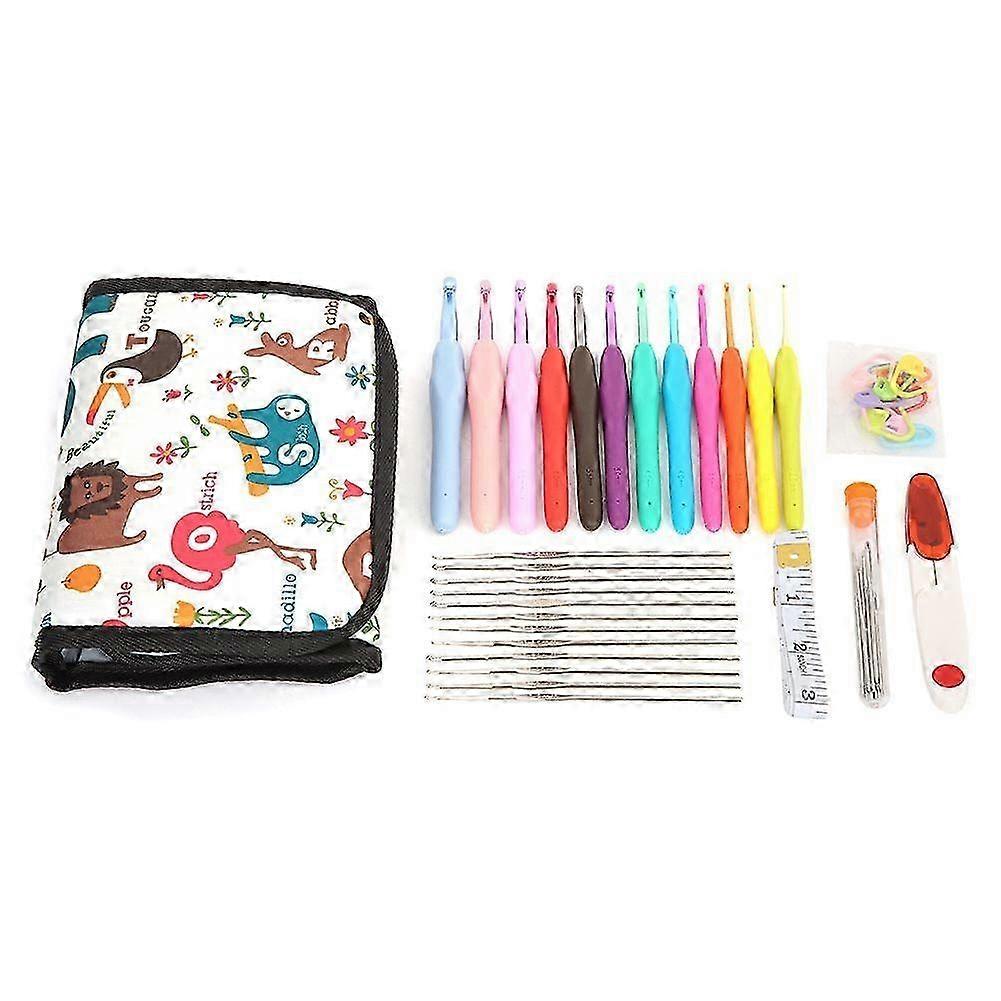 2025 Latest Model Knitting Stitch Needle Crochet Hook Marker Weaving Tool Set