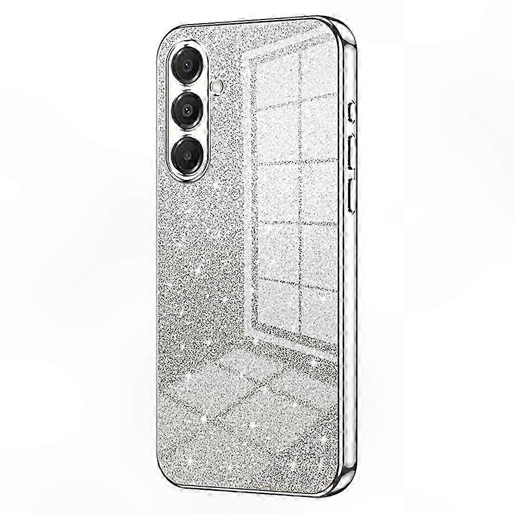 Electroplating Gradient Glitter TPU Case for Galaxy A17 Phone Cover
