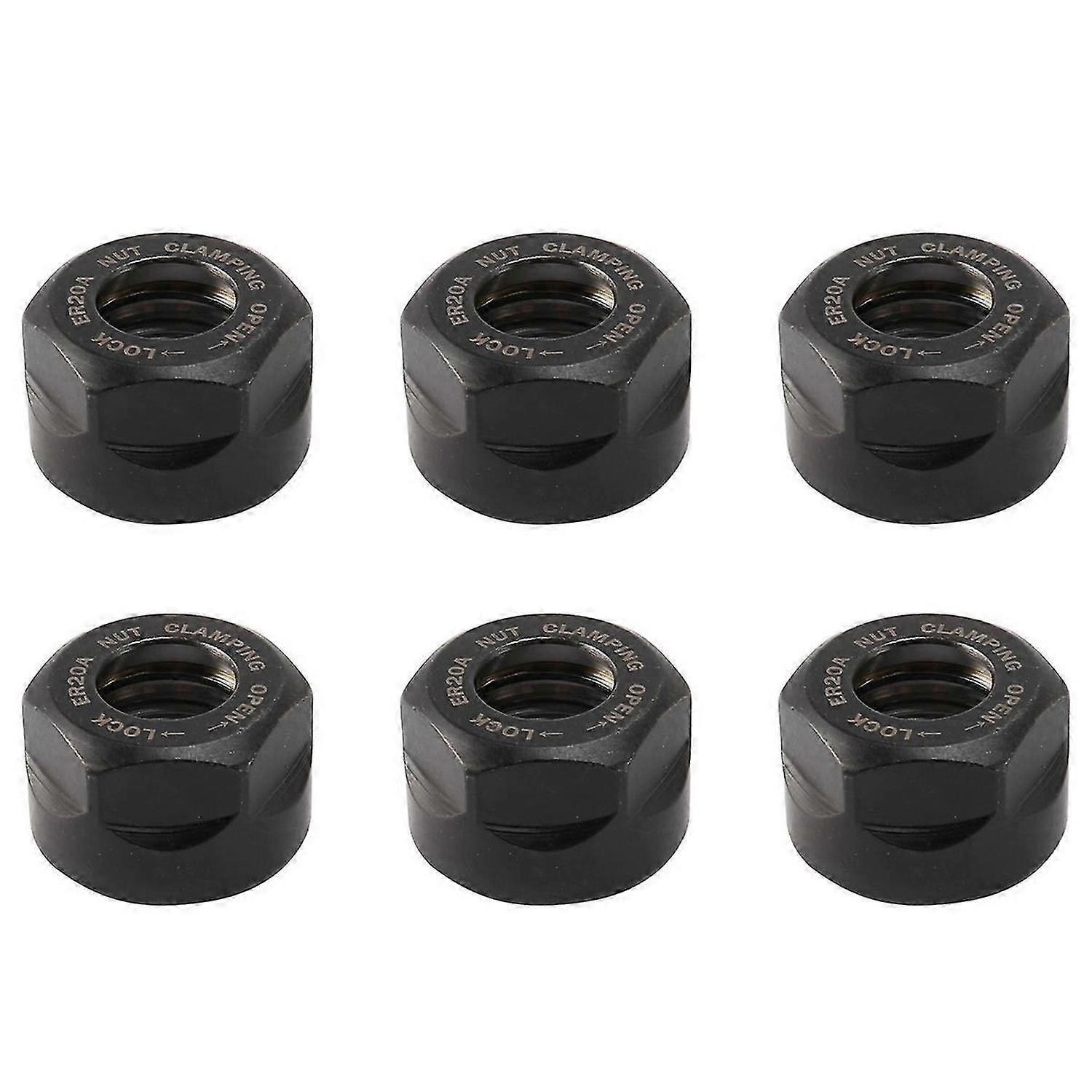 ER20 Collet Clamping Nuts for CNC Milling Chuck Holder Lathe