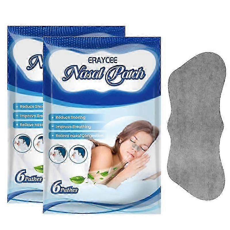 12PCS νέες ρινικές ταινίες ροχαλητού επιπλέον δύναμης αναπνέουν ροχαλητό ύπνο δεξιά καλύτερη αναπνοή