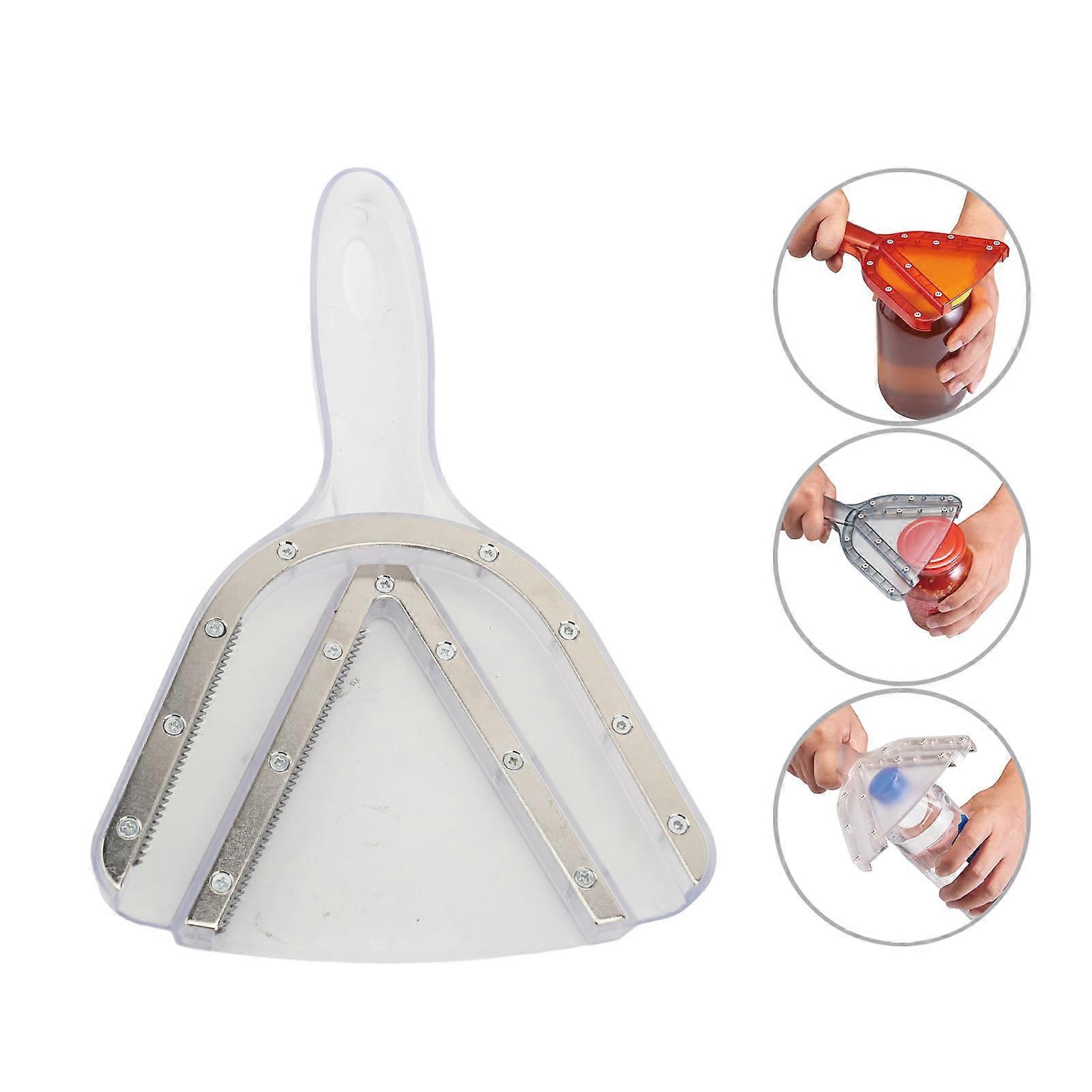 Adjustable Transparent Jar Opener 121g Portable Bottle Cap Tool