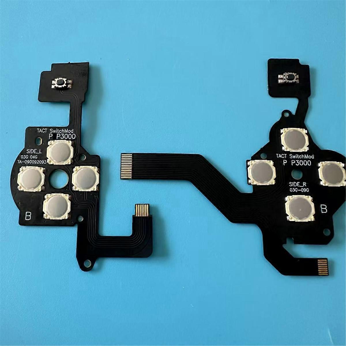 For PSP2000 3000 Controller Left Ribbon Cable Tray Button Film Tray Conductive Film Tray Button Fil