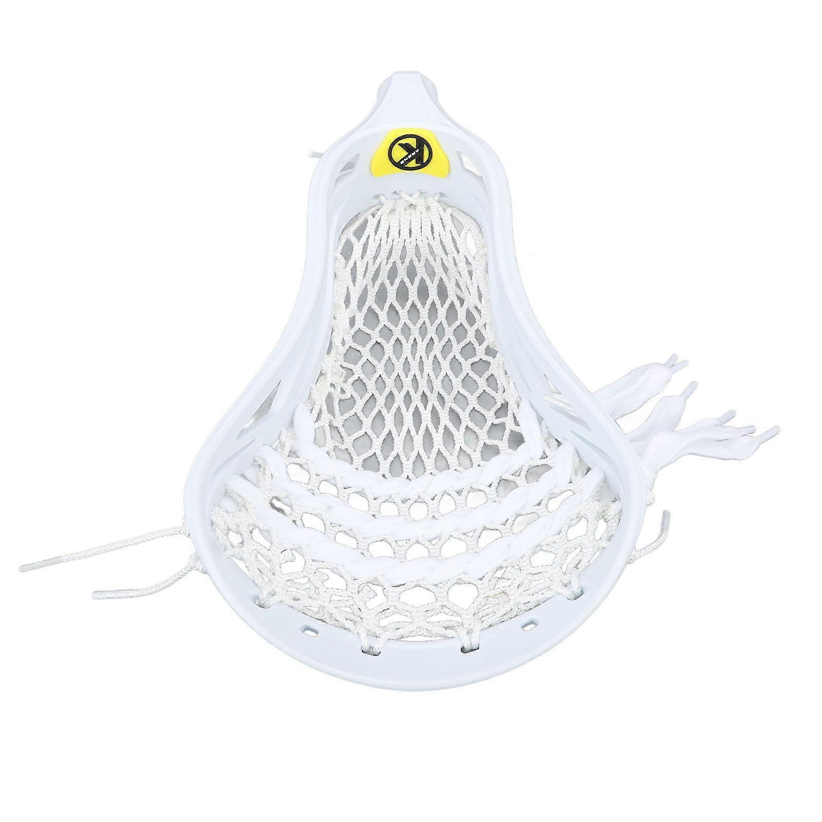 Lacrosse Head Mesh Strung Wear Proof Nylon Lacrosse Stick Heads for Training Competition Men