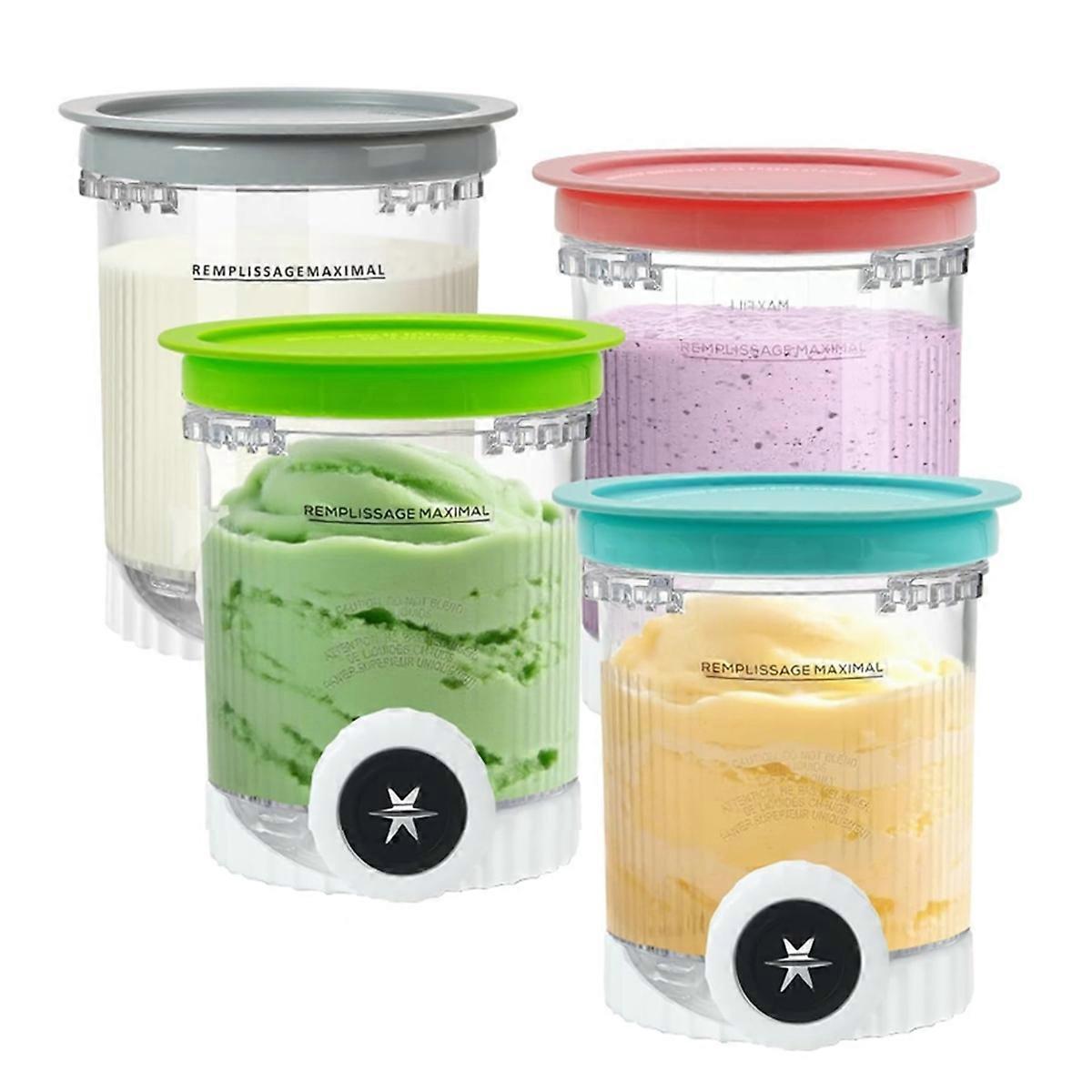 for Swirl by CREAMi Pints and Lids 4 PackCream pints and lids 4 Pack