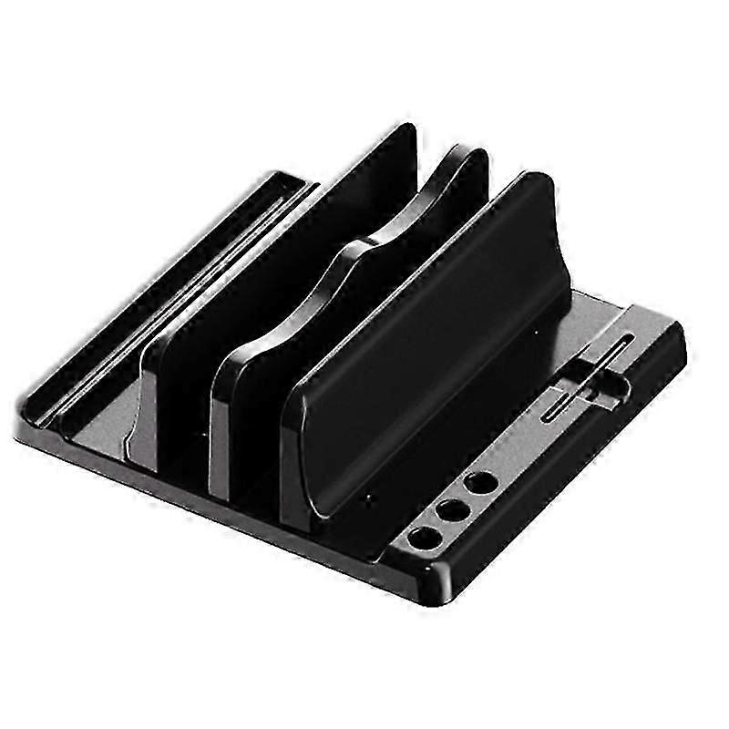 Supporto verticale universale per computer portatile Supporto regolabile Notebook Tablet Rack di archiviazione verticale per PC Laptop Computer Tablet