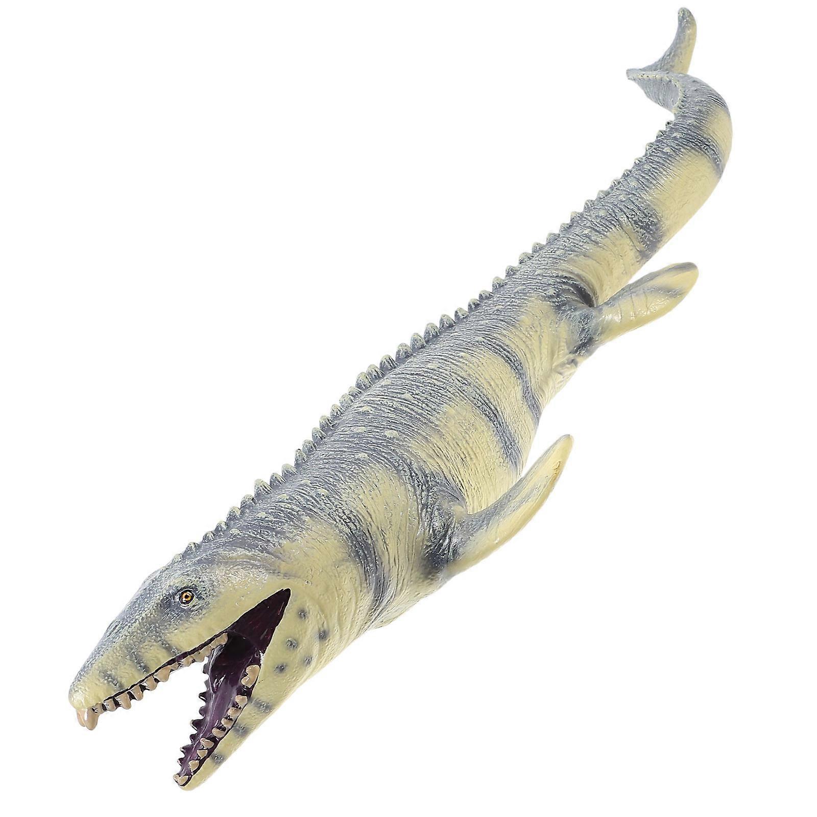 Simulation Dinosaur Figurine Mosasaurus Model for Decoration 5Pcs Animal Model