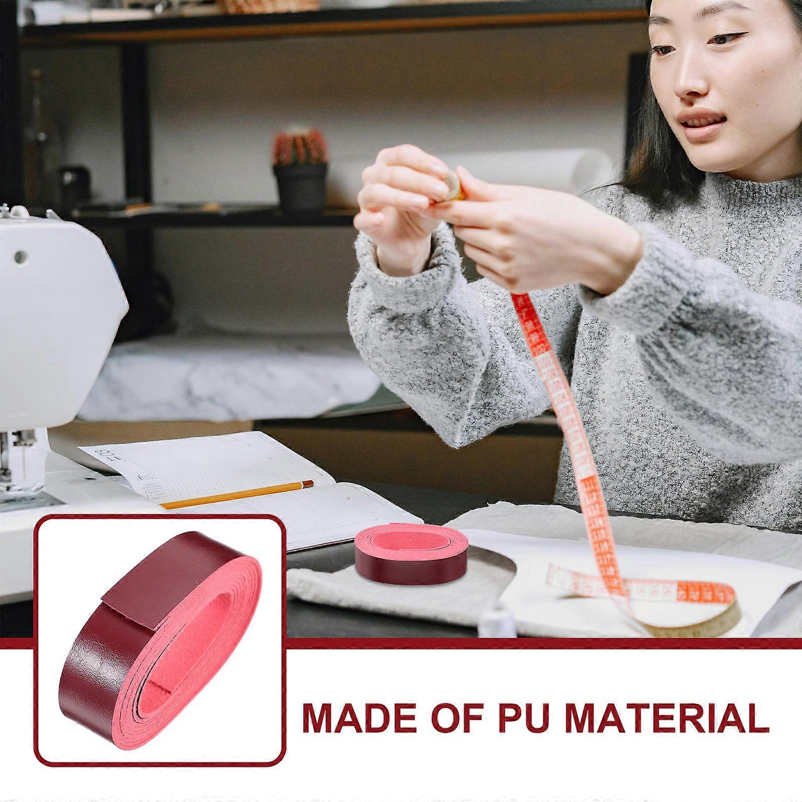 PU Strip Craft Strap for Decor 1 Roll Multi Color