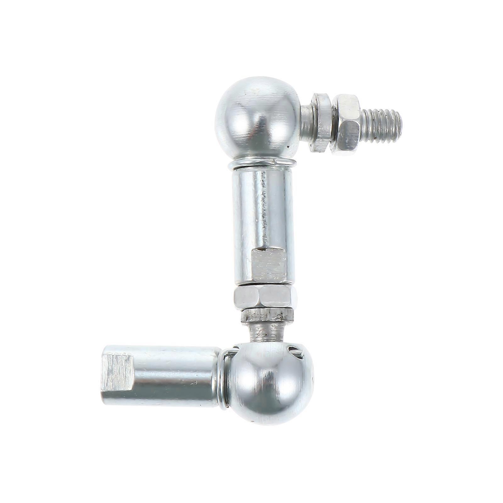 M5 Ball Joint Rod End Bearing Made from Steel for Car Use 2Pcs Silver Finish