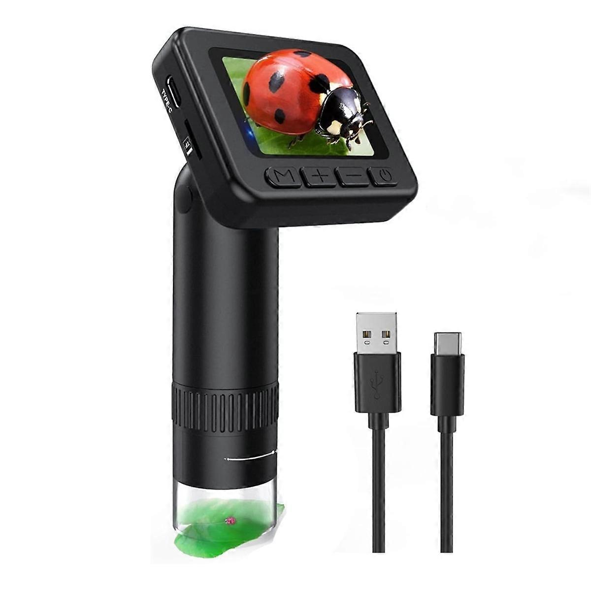 1080P Digital Video Microscope 2 Inch IPS HD Screen