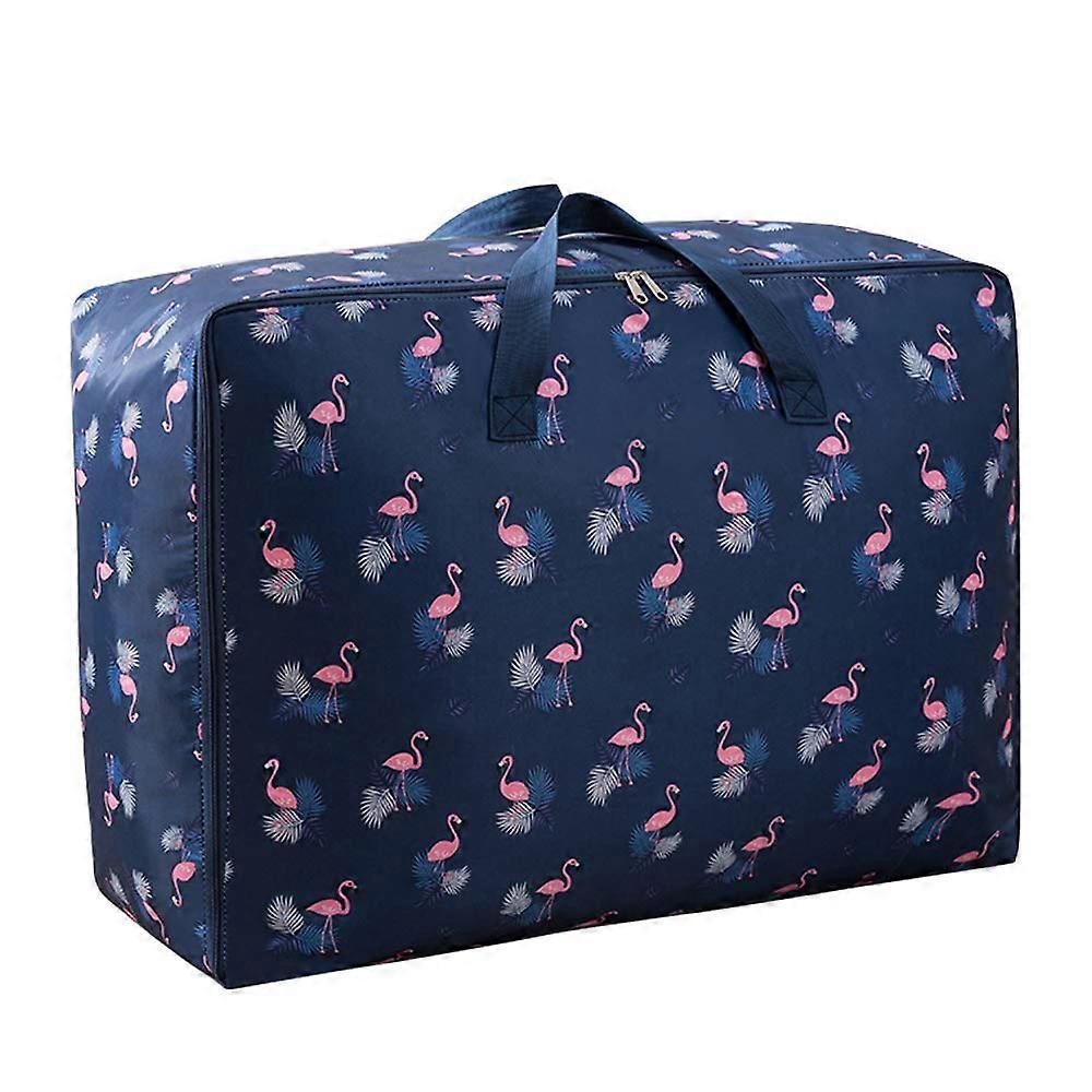 100L Large Storage Bags Waterproof Duvet Storage Bag With Zippers Moisture Proof Odorless For Comforters And Blankets
