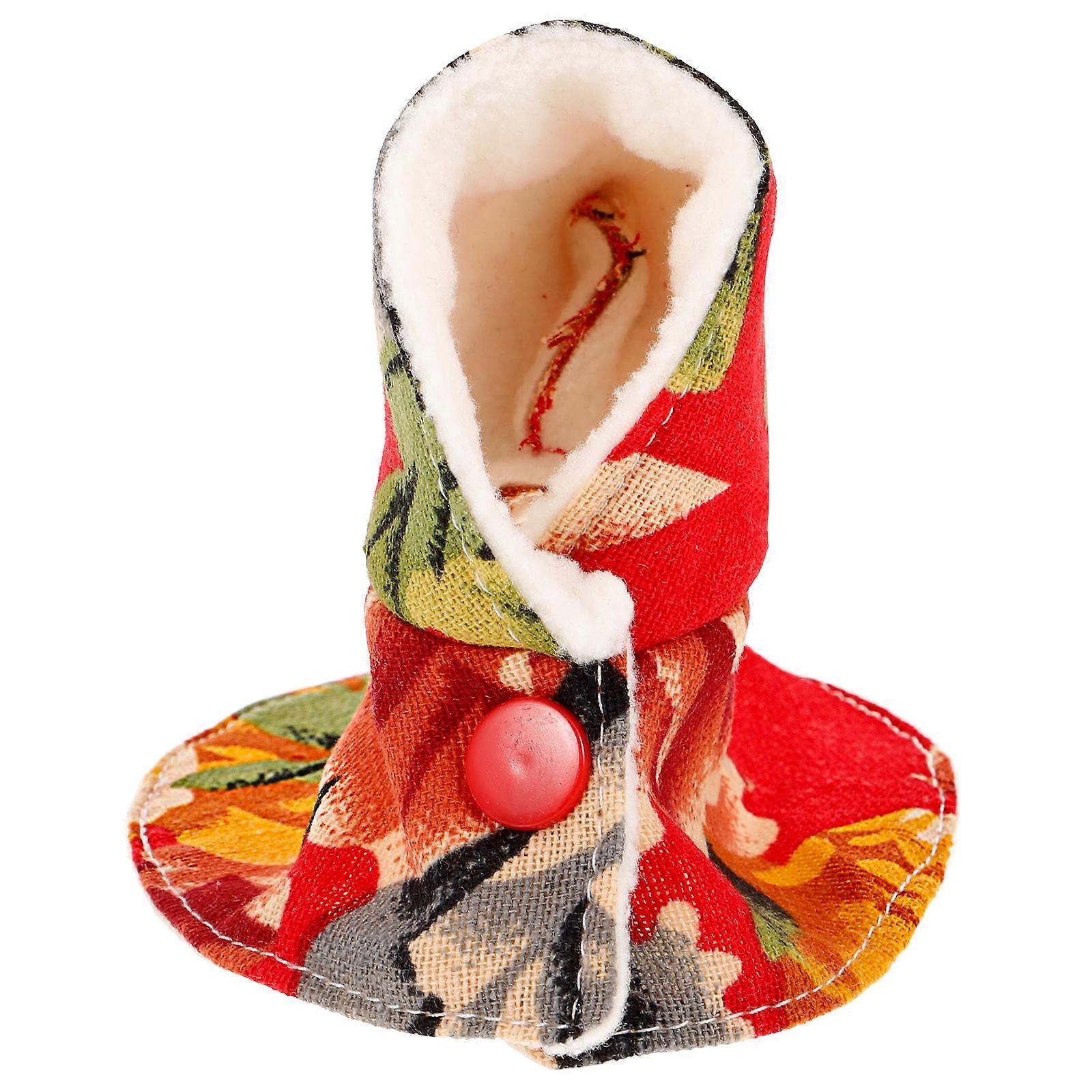 Parrot Clothes for Warmth with Durable Cape and Parrot Supply S