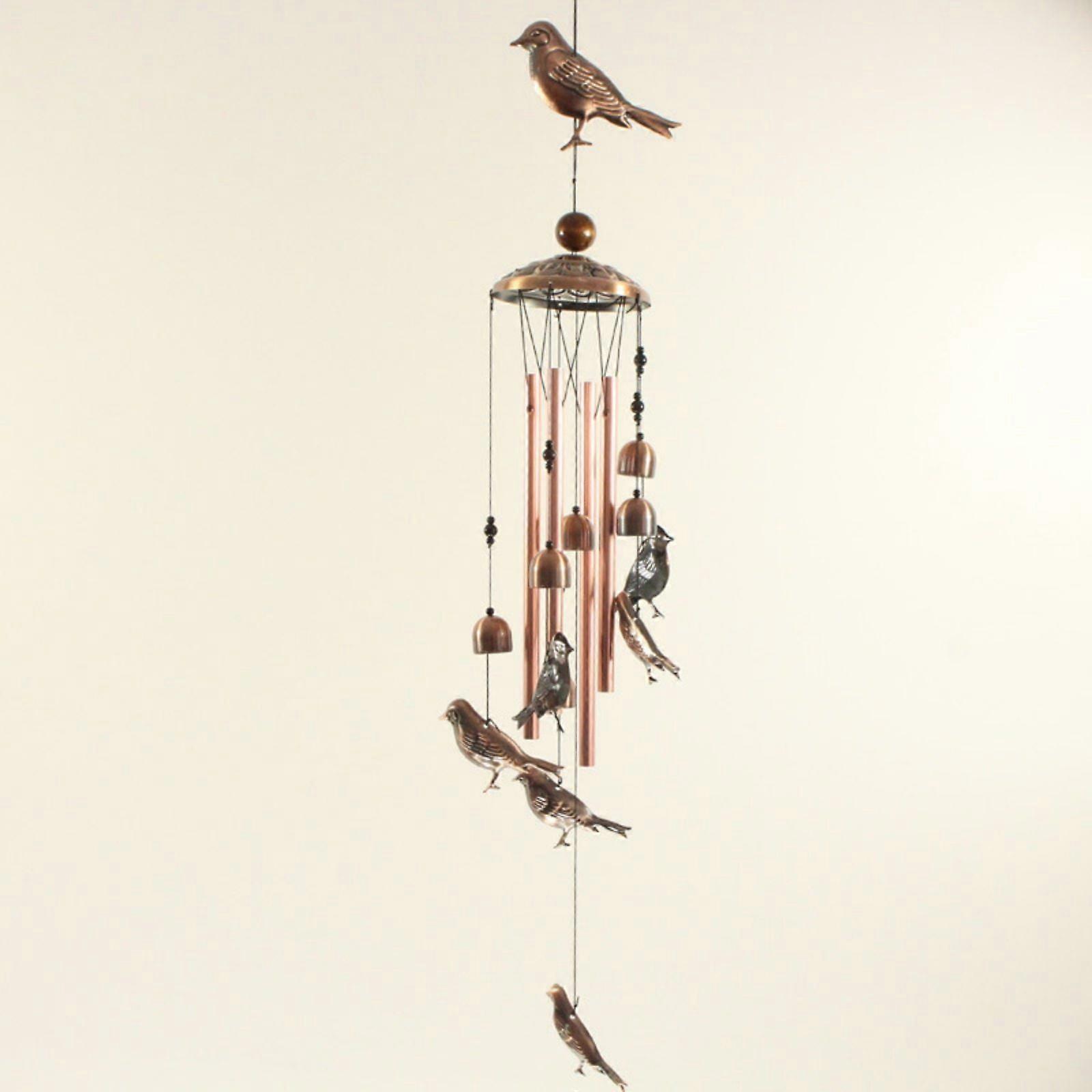 Clearance Items! Topliu 11 Optional Handmades Copper Wind Chimes_unique Design and Beautiful Meaning Giving The Warm Melody of Home