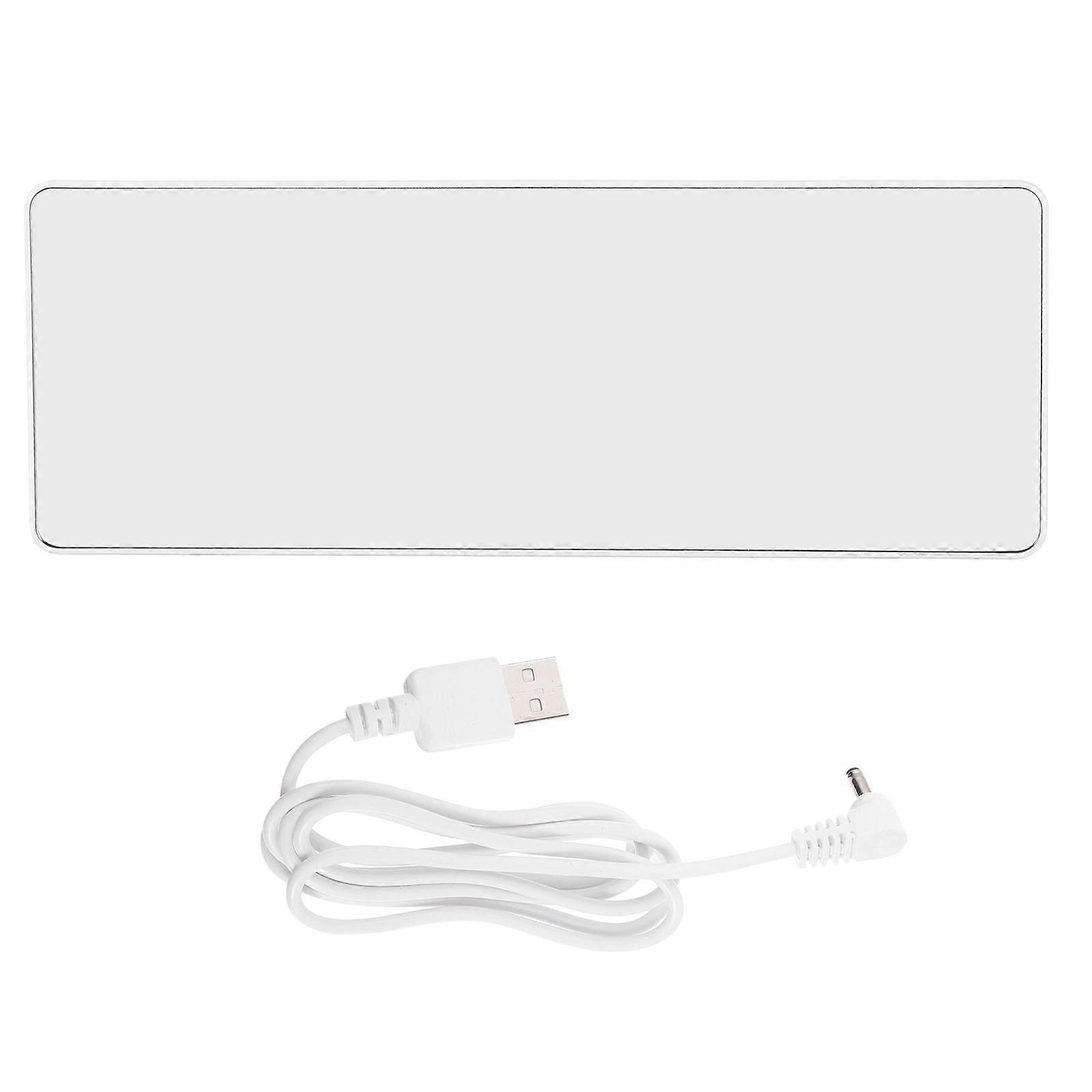 Household Mirror Clock Decorative Alarm Clock for Home Use 1Set