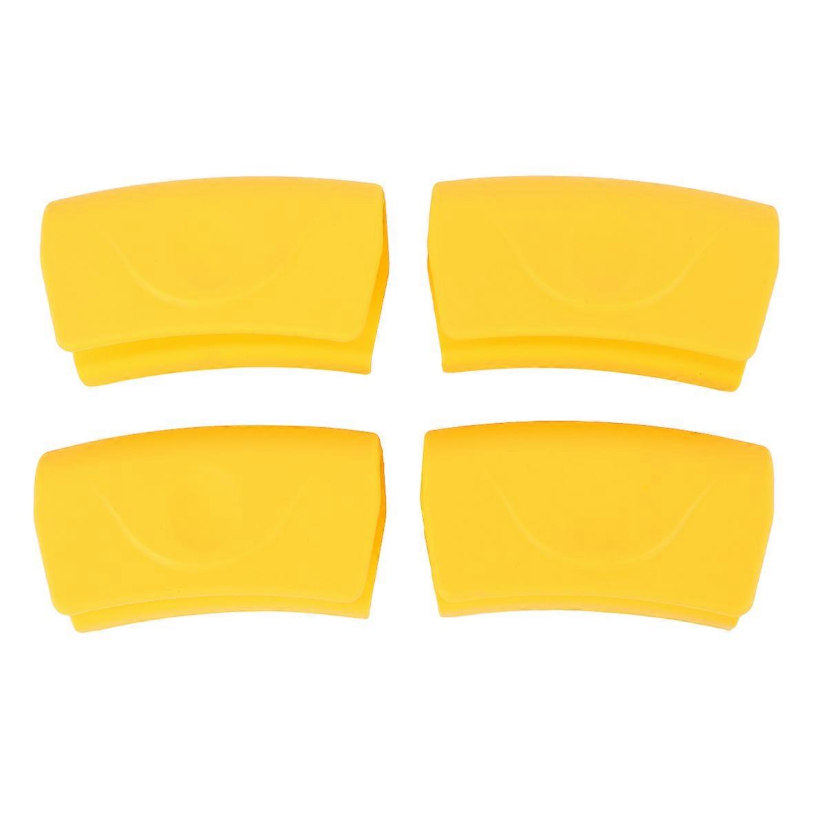 Heat Resistant Pot Handle Covers Silicone Cover for Kitchen 8Pcs