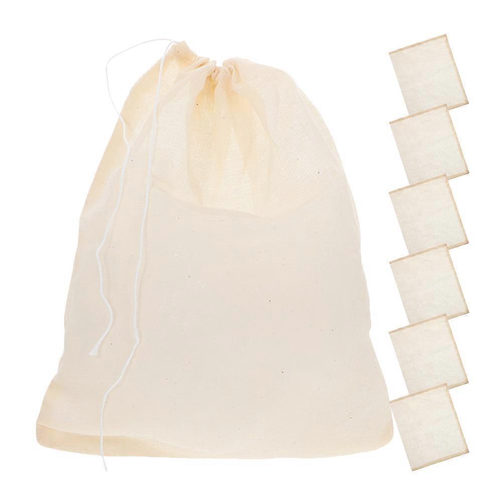 Soup Cooking Bag Reusable Spice Bags for 80Pcs Drawstring Closure