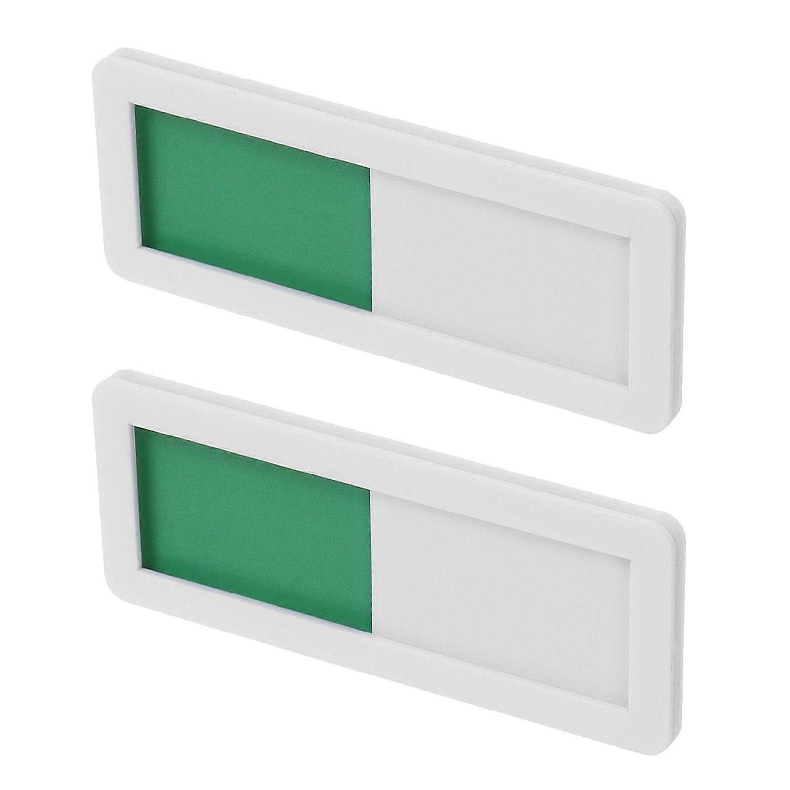 Open Closed Slider Privacy Sign Office Indicator 8Pcs Acrylic Set