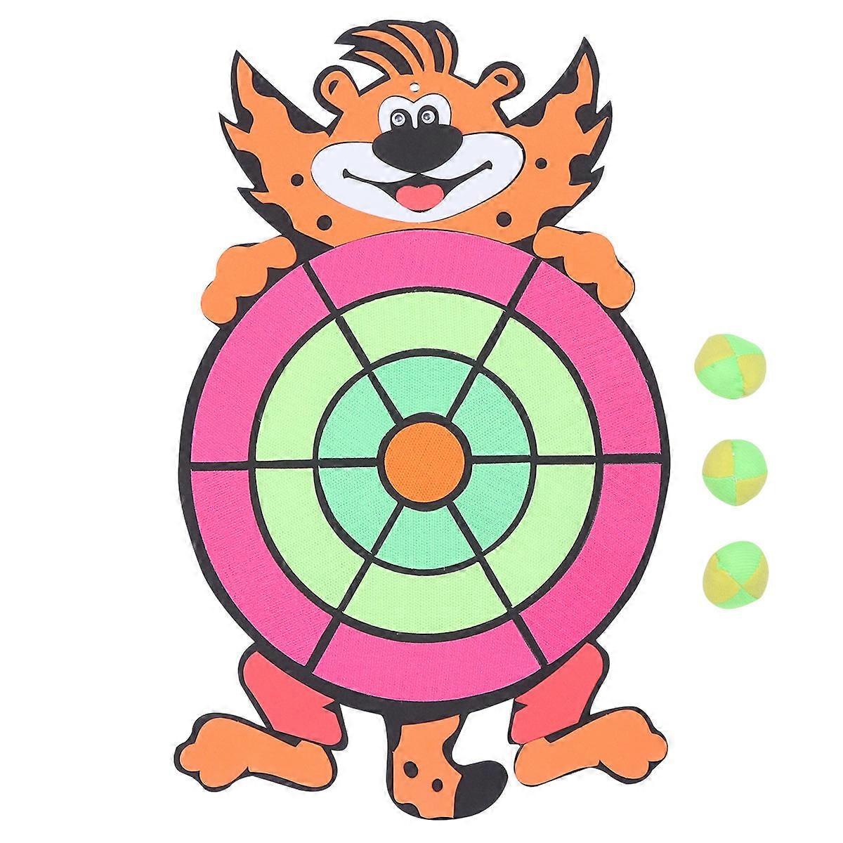 Throwing Toy Round Cloth Dart Board Toy for Kids Playing 3Pcs Bundle