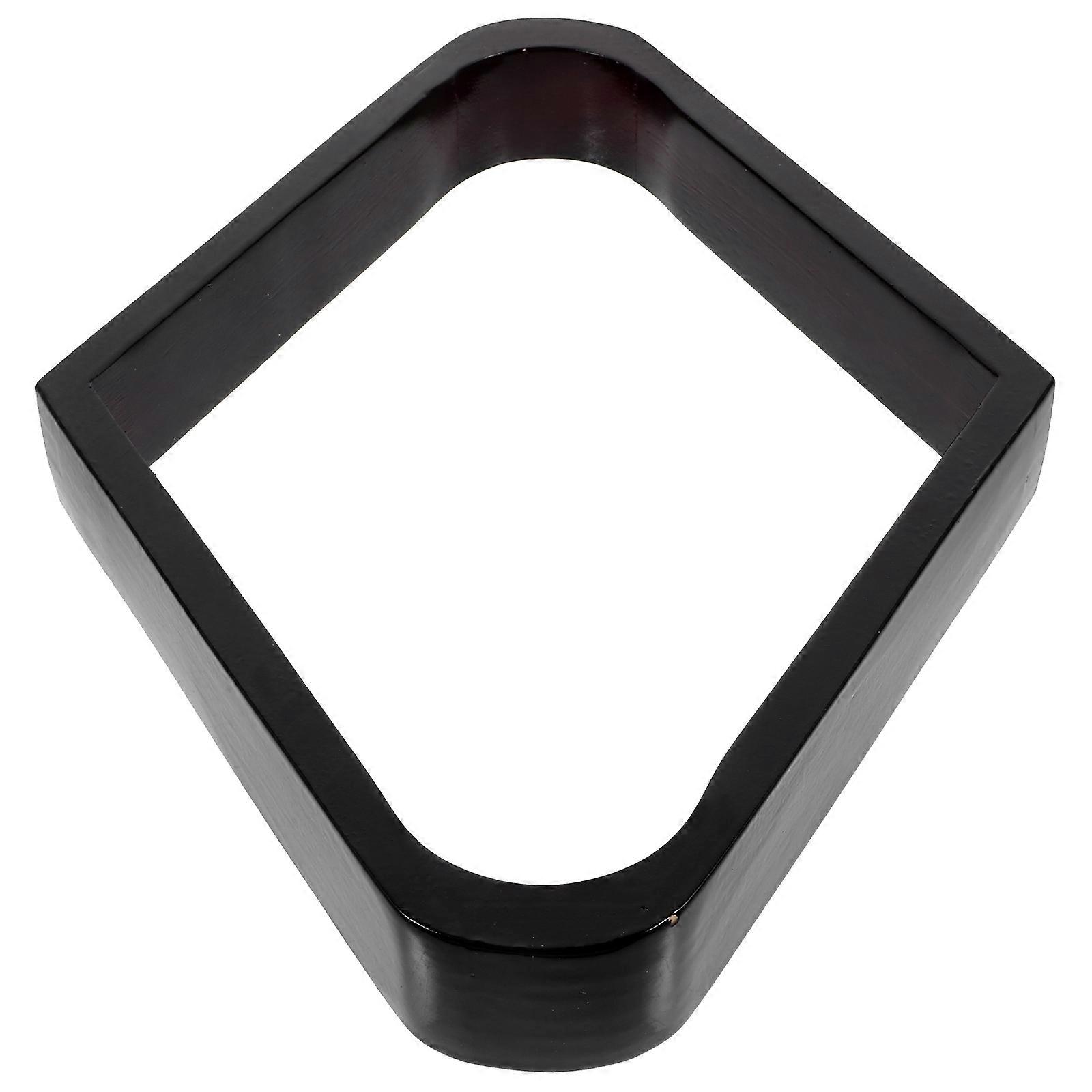 Rhomb Billiard Rack Wood Frame for Pool Table Game 5Pcs Set