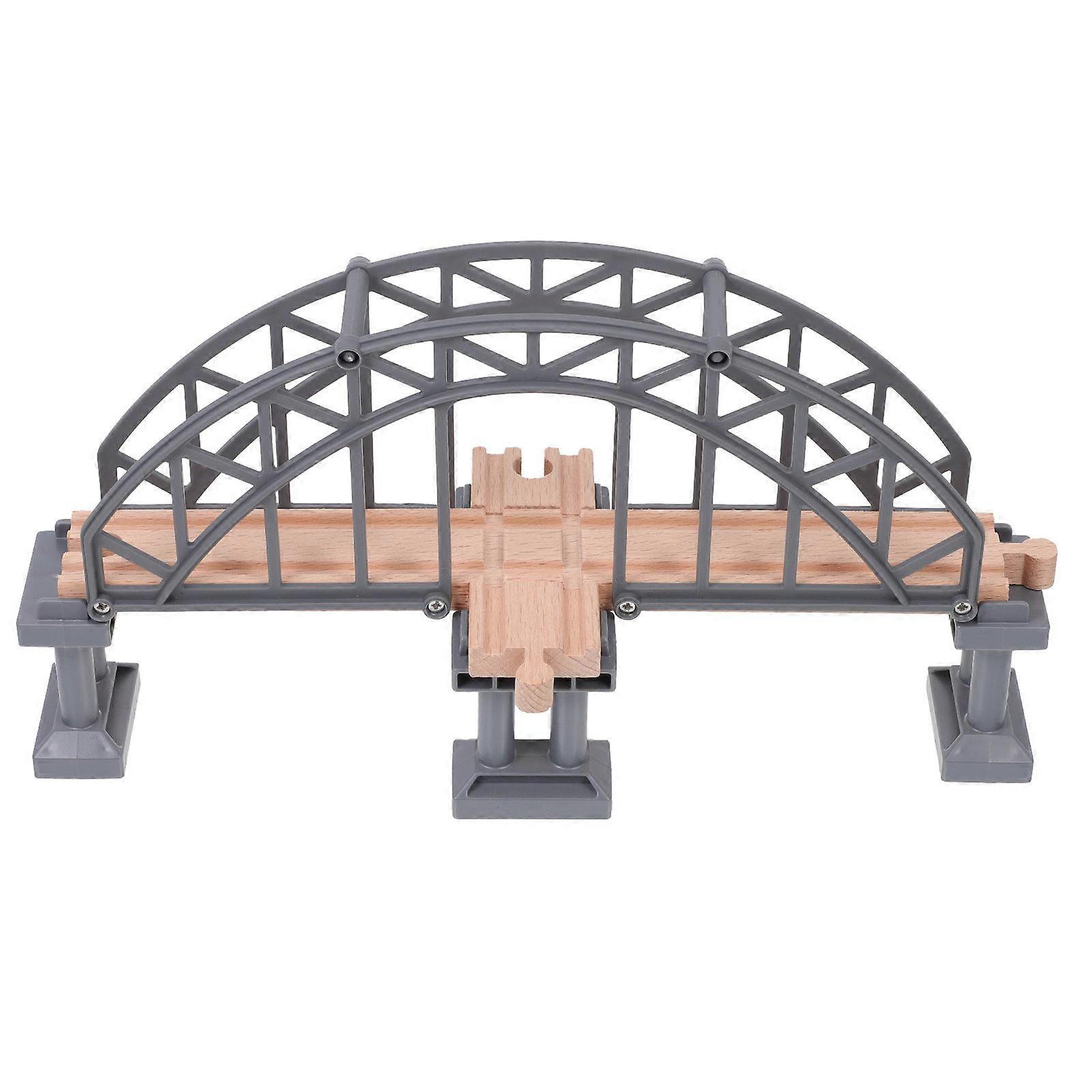Kids Toy Train Bridge Plastic Train Track Bridge 3Pcs Set