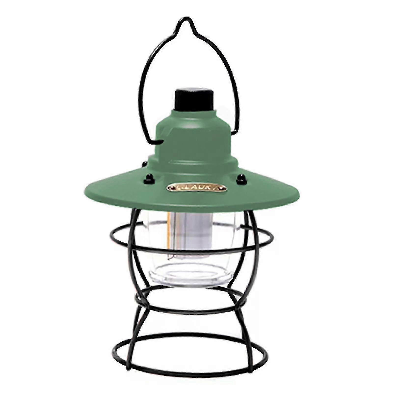 2025 Camping Light Dimmable Multi Modes Retro Portable Tent Lantern Lamp for Fishing Hiking Garden Yard