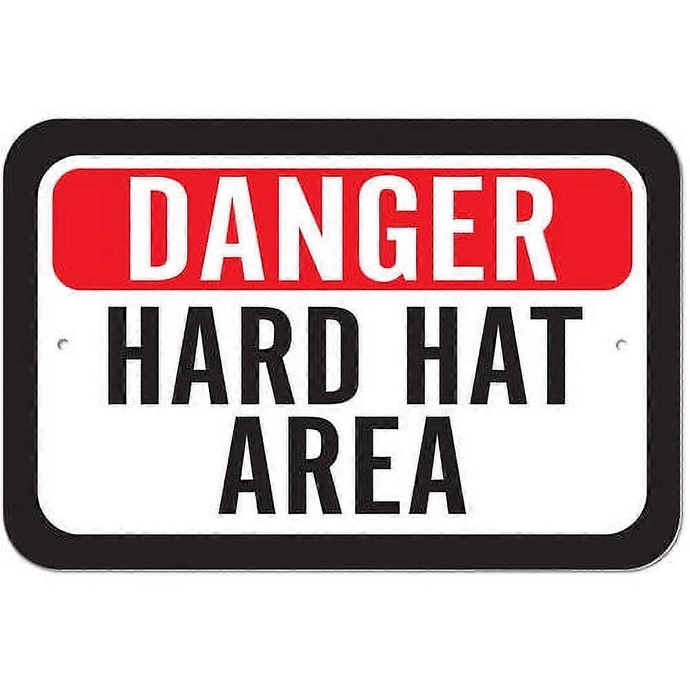 Danger Hard Hat Area Sign