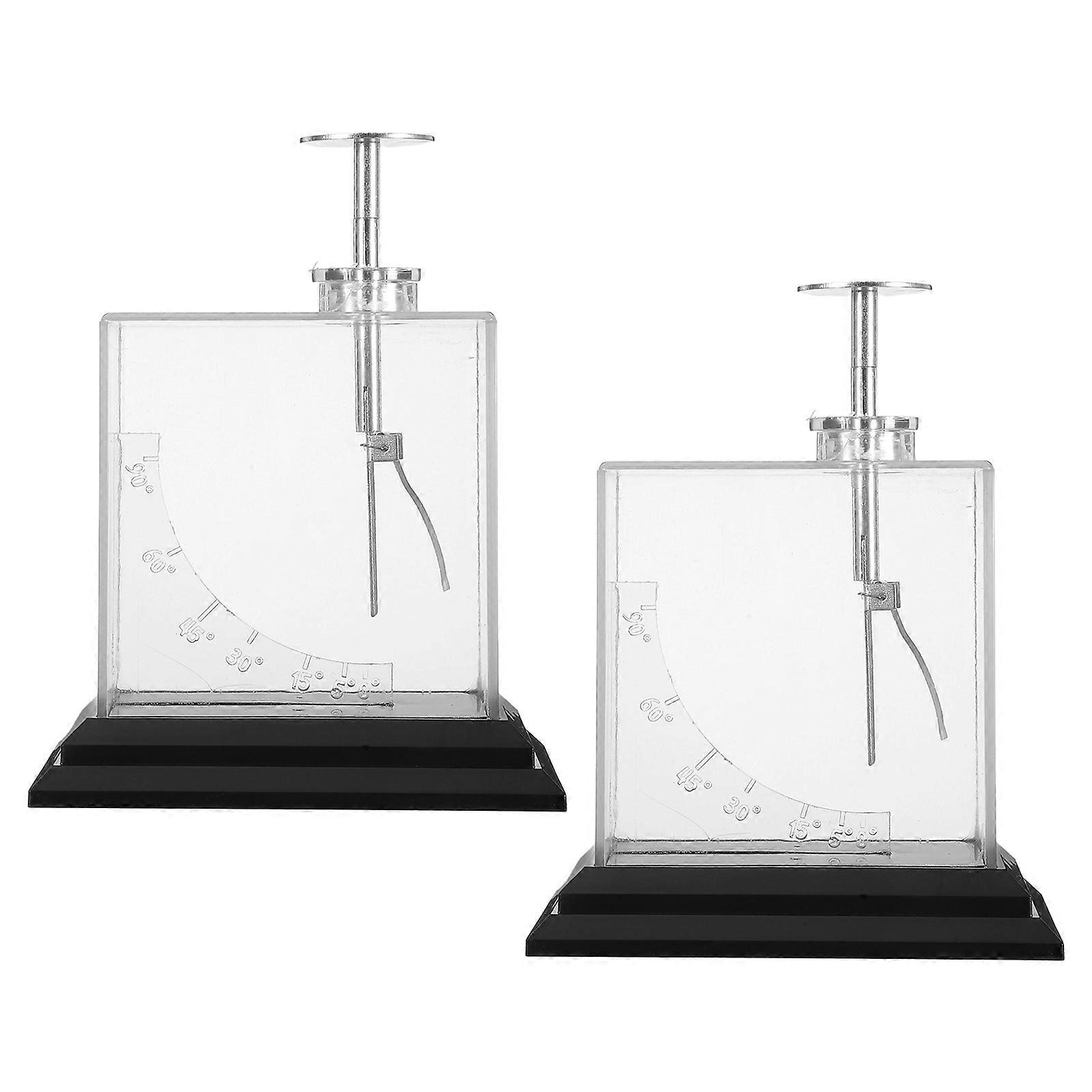 Assorted Color Electricity Detector for Science Experiment Teaching 2Pcs Set