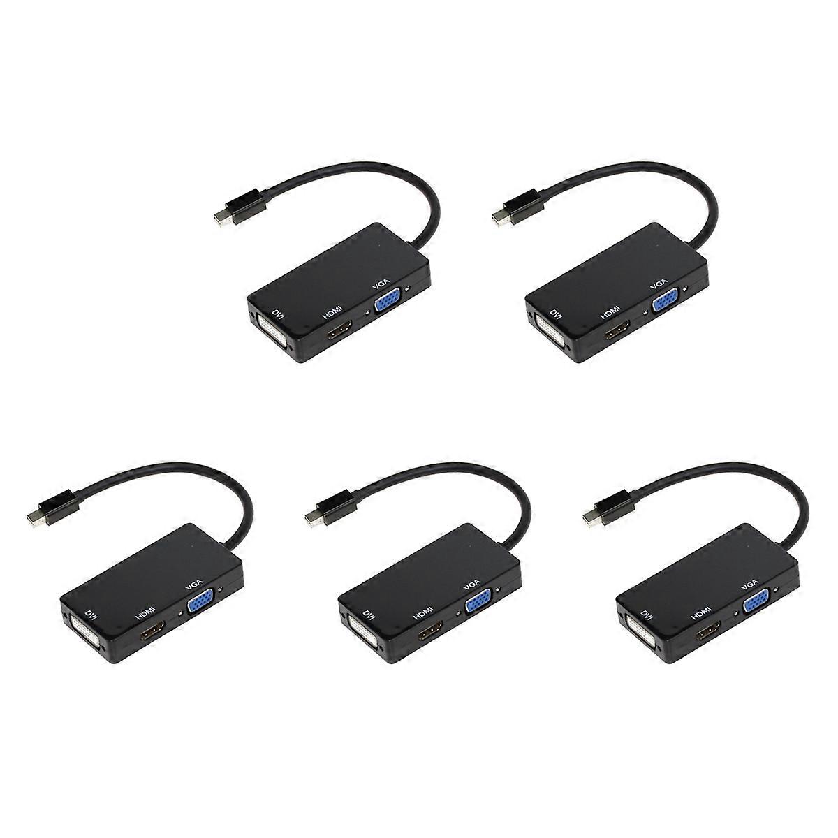 Mini Display Port for to VGA DVI Adapter