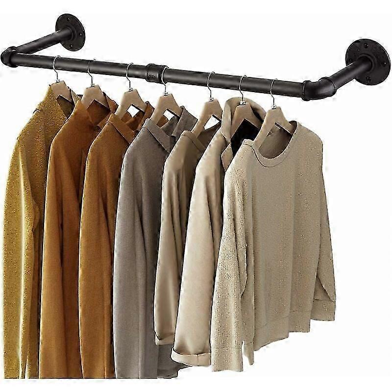 clothes rail industrial hose wall mounted