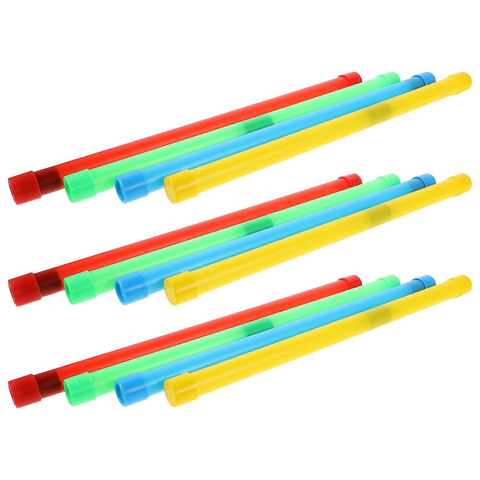 Funny Sound Tube Groan Tube Noisemaker for Halloween Assorted Plastic 12Pcs