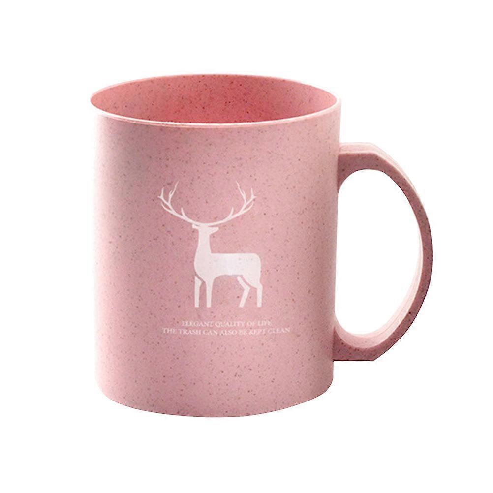 Drink Cup Straw Mug for Coffee Use 1Pcs Red Safe Material