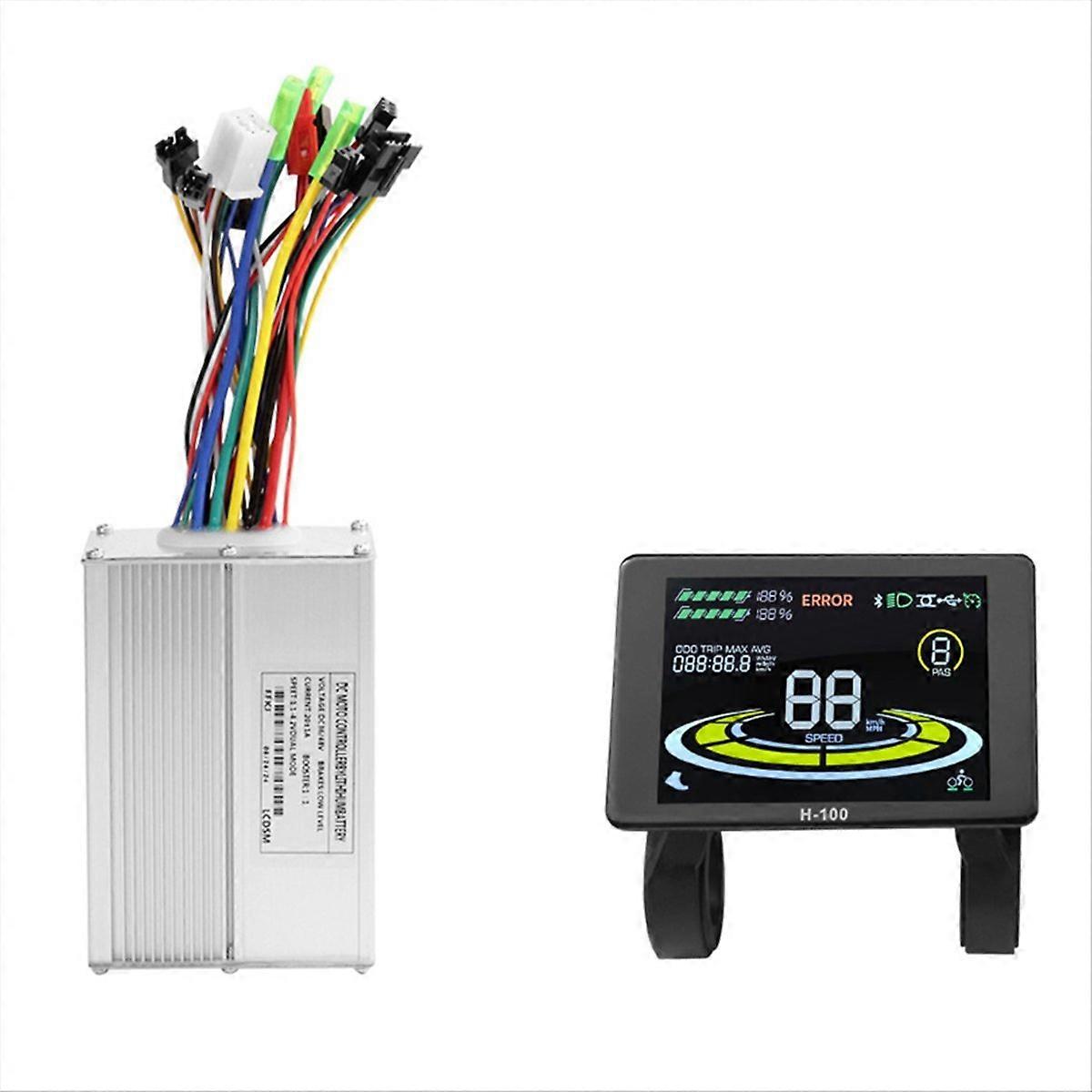 H-100 Electric Bike LCD Display Dashboard Sine Wave Controller