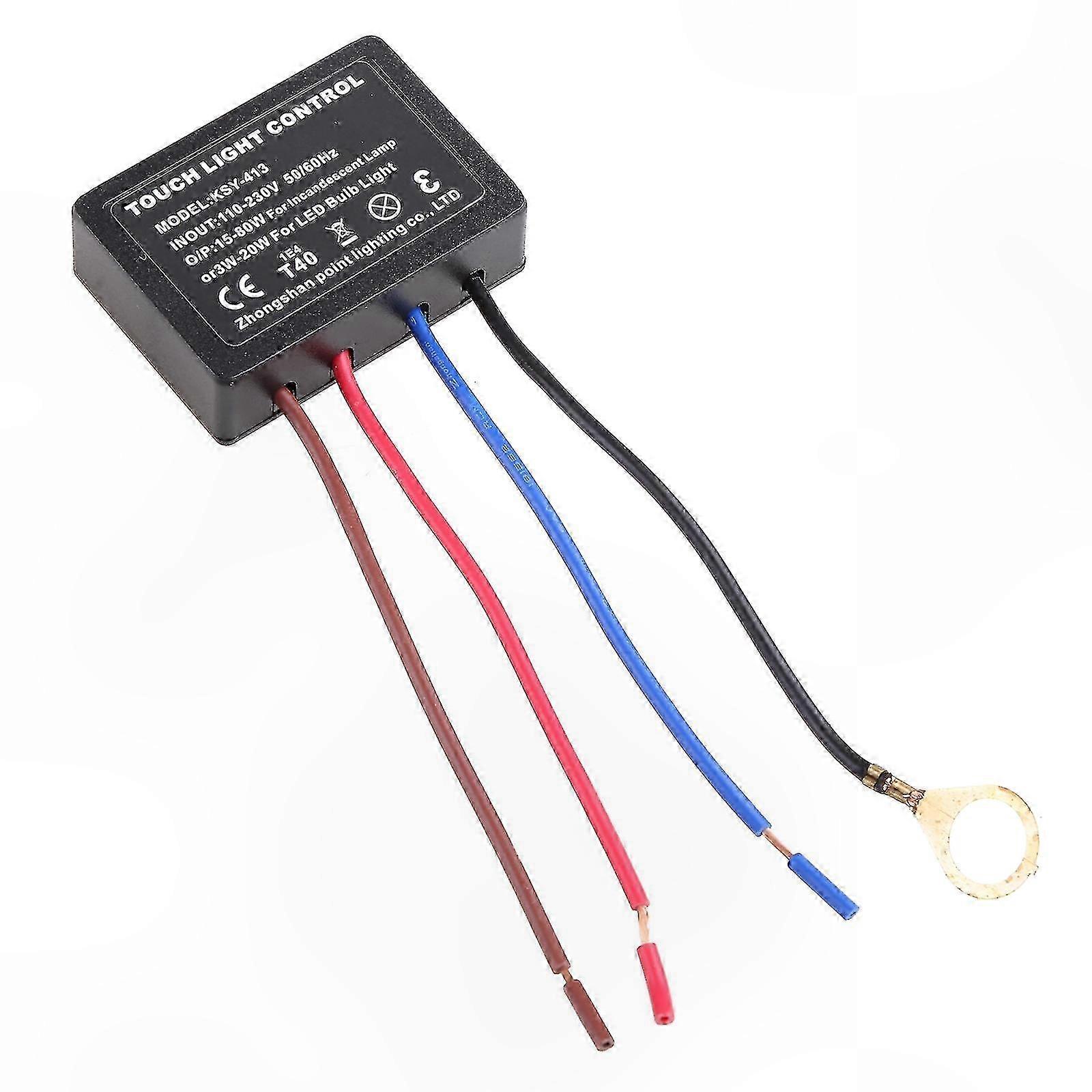 Dimmable Touch Sensor Lamp Module for Desk Lamps with 3-Way Switch Replacement Kit