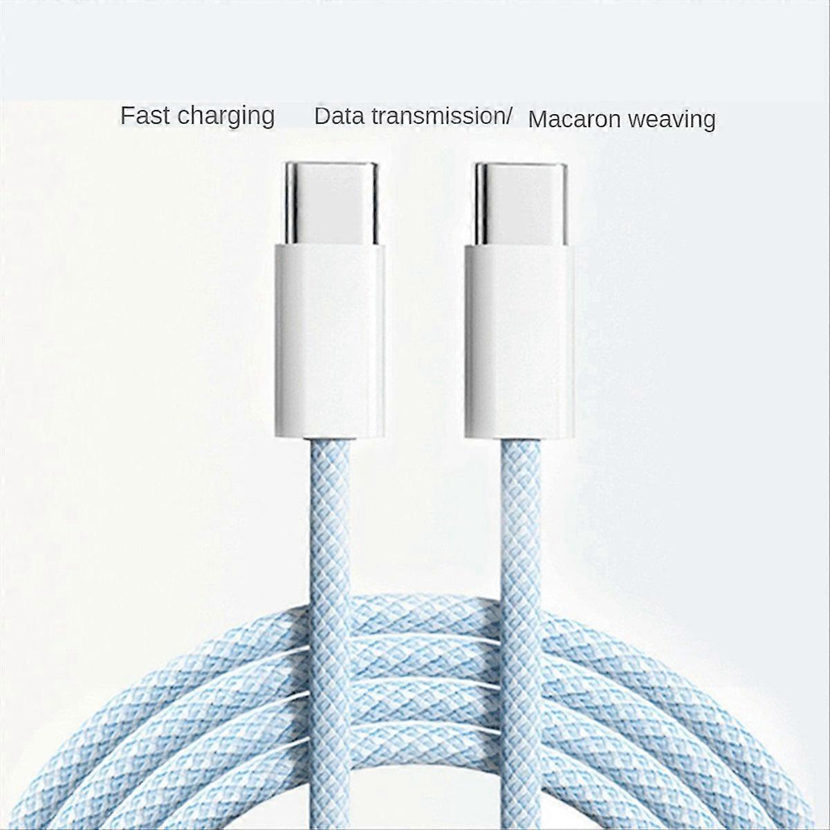 C to C 60W 100cm Charging Cable,Pink