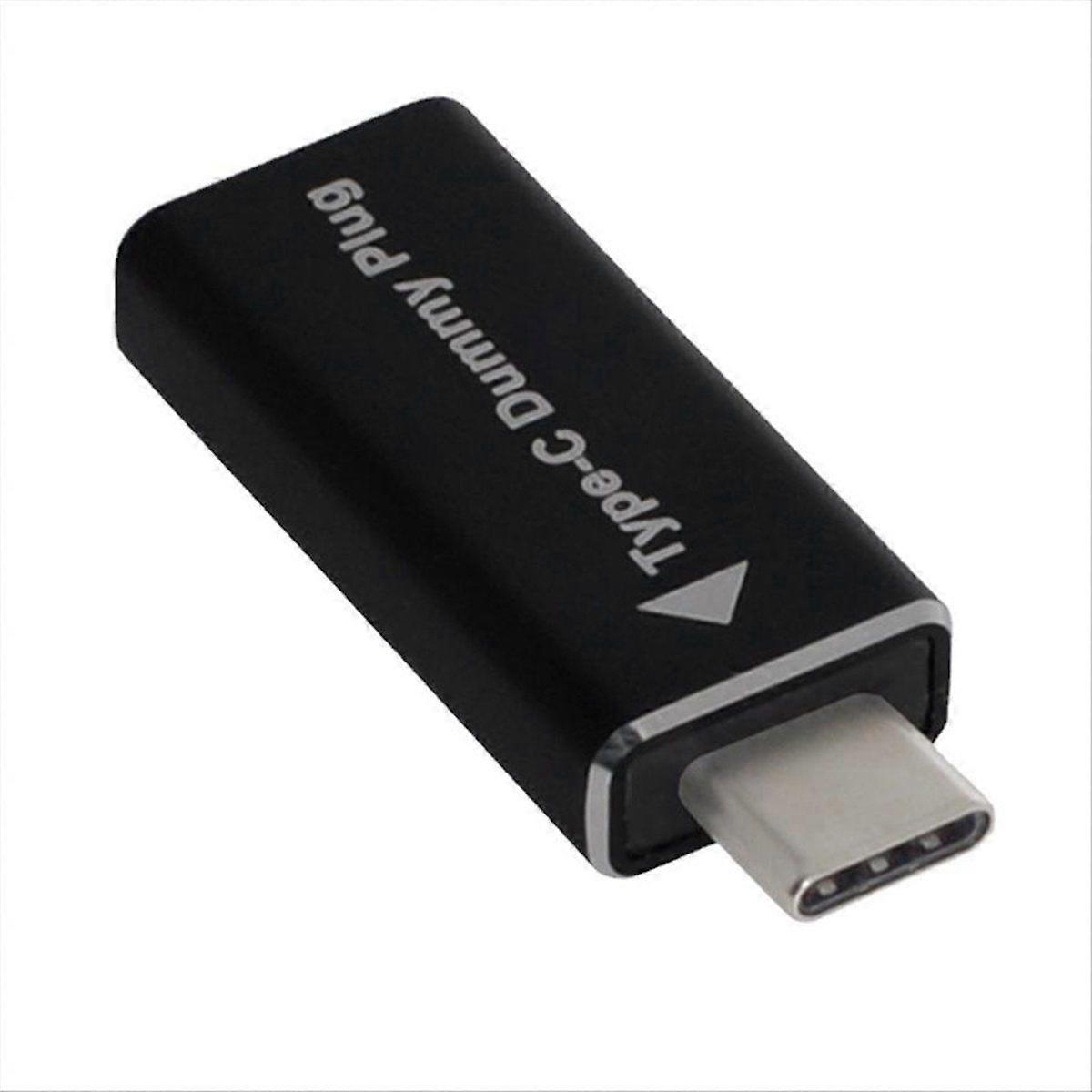 Virtual Display Adapter USB-C Type-C DDC EDID Dummy Plug Headless Ghost Display Emulator 1920x1080p