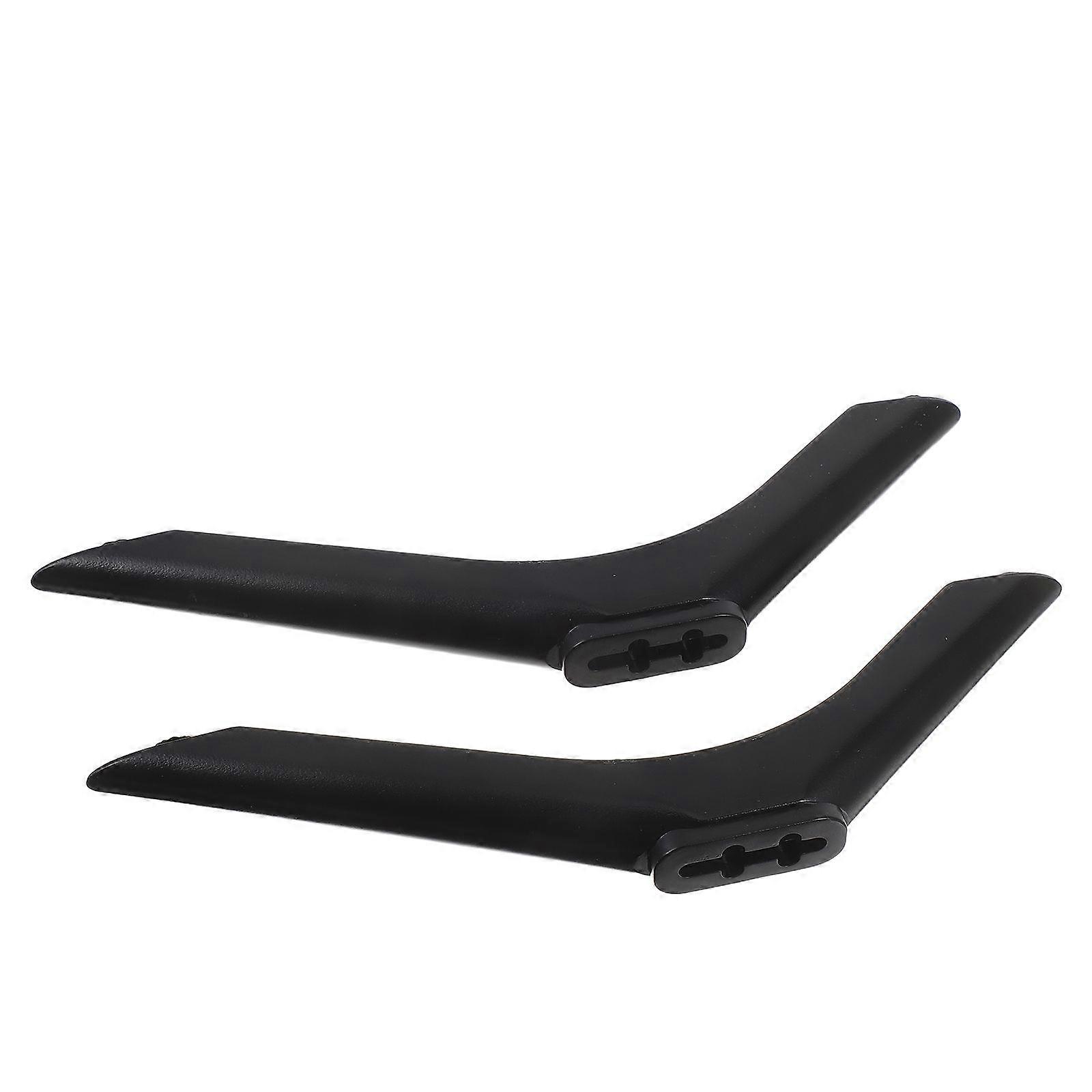 1Pair TV Stand Base Replacement Heavy Duty Pedestal Feet with Screws Stable Base Stand for Table and Desk Fits for 32-43 Inch Lcd LED Tvs