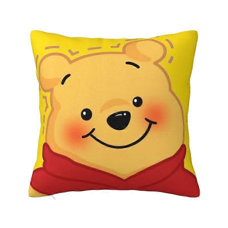 c421カスタム北欧のくまのプーさんのクッションカバーcmベルベットスロー枕カバー寝室の装飾寝具ソファ枕カバーkjs421