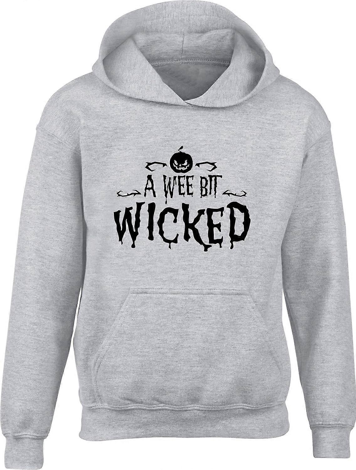 Unisex mikina s kapucí A Wee bit Wicked HO-905