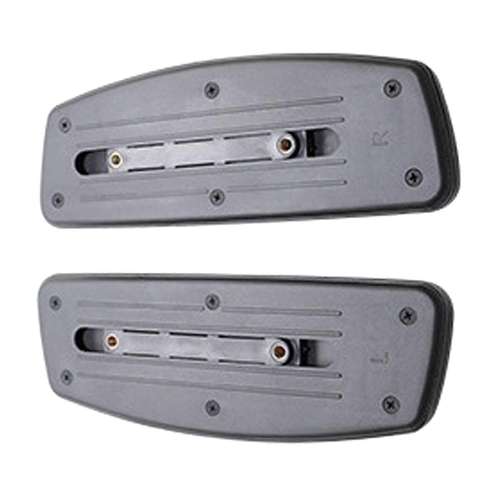 Pack of 2 Ergonomic Office Chair Armrest Pad PP Cover Universal Compatibility Easy Setups Multicolor